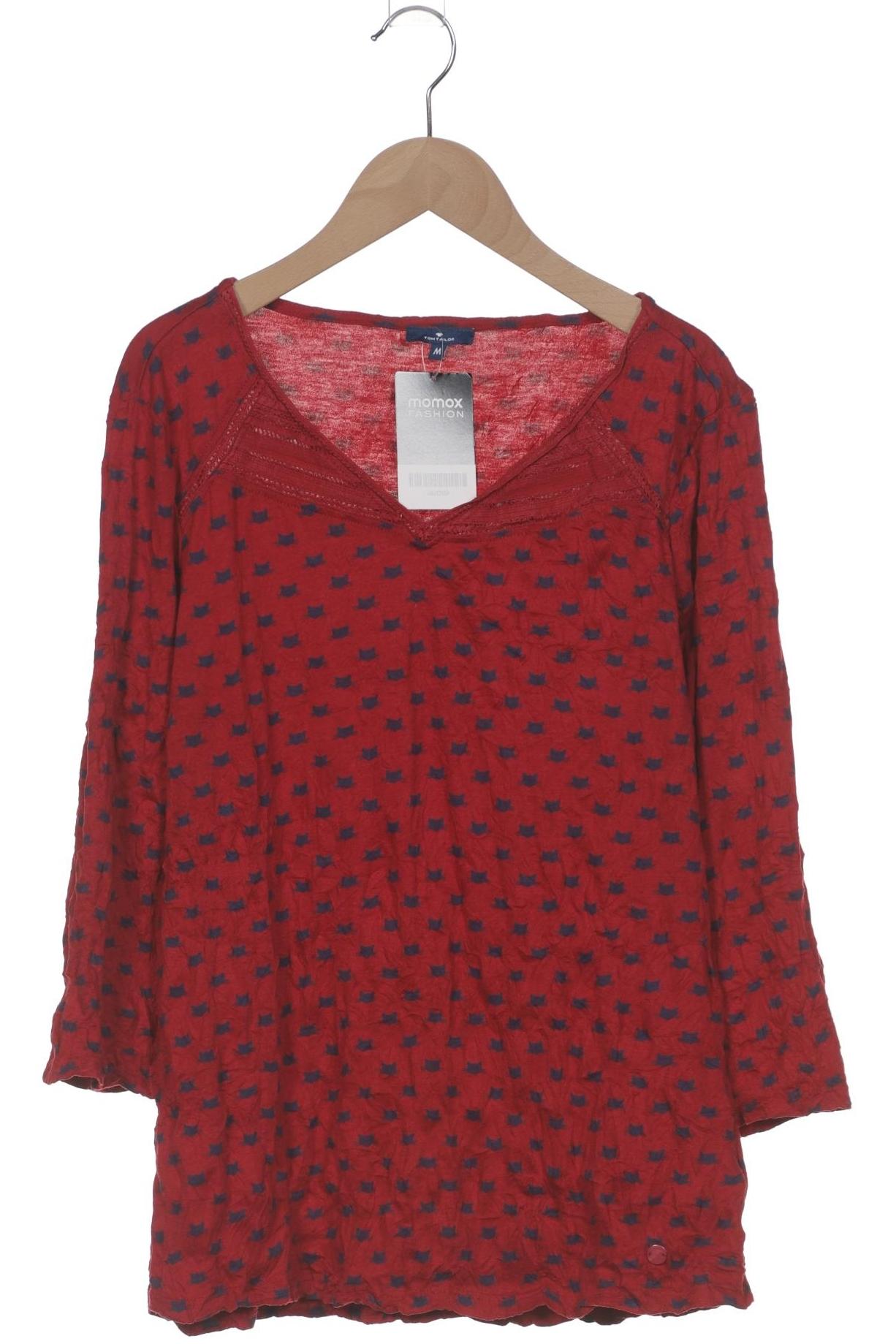 

Tom Tailor Damen Langarmshirt, rot, Gr. 38