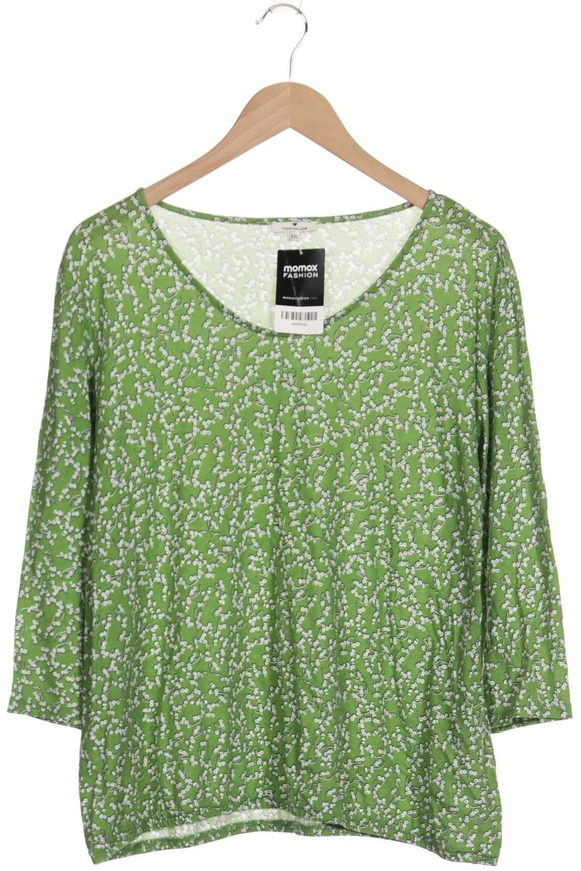

Tom Tailor Damen Langarmshirt, grün, Gr. 46