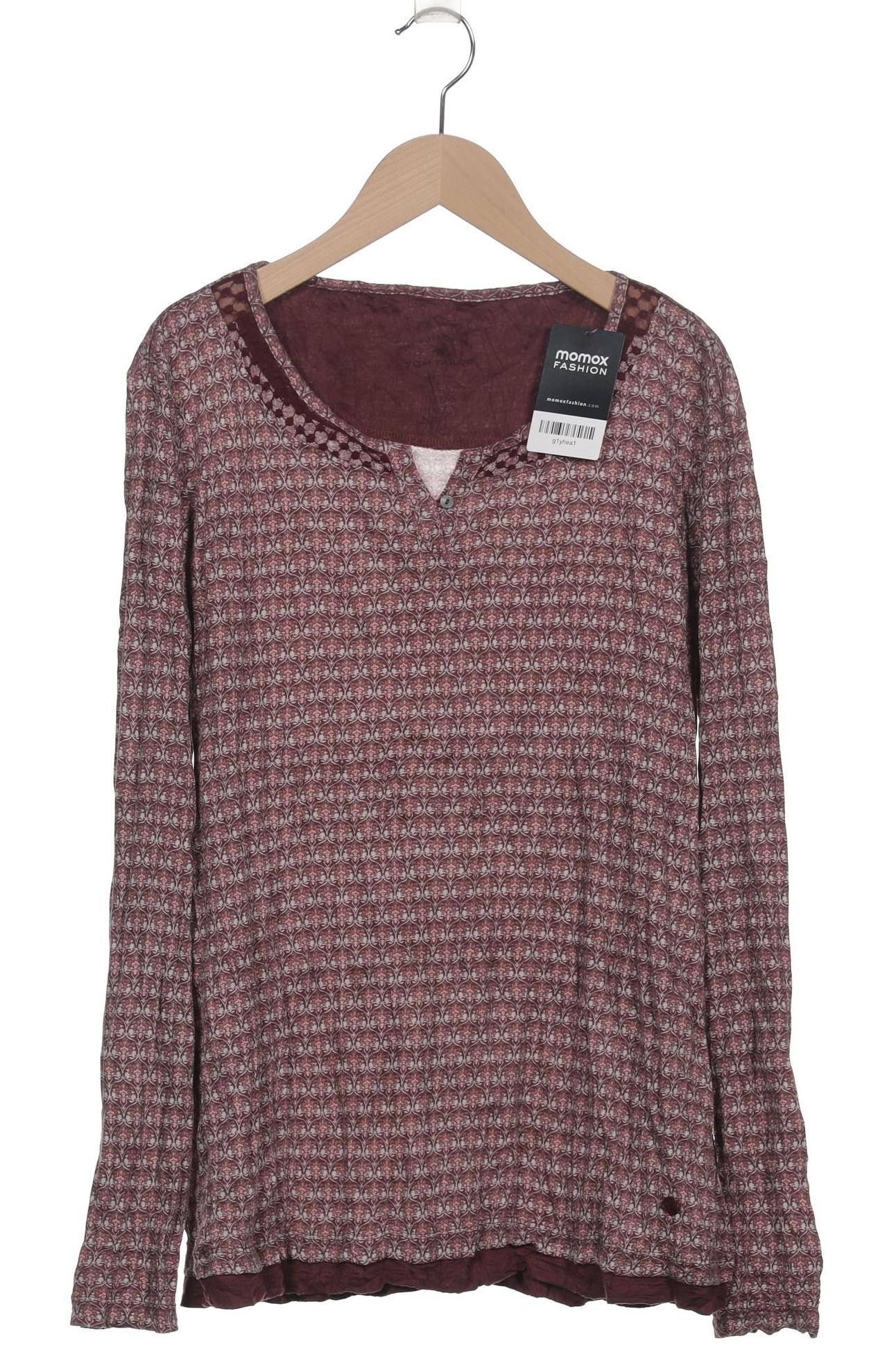 

Tom Tailor Damen Langarmshirt, bordeaux, Gr. 42