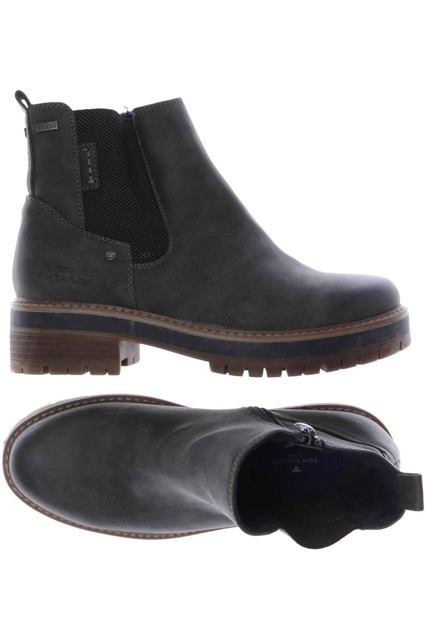 

Tom Tailor Damen Stiefelette, grau, Gr. 38