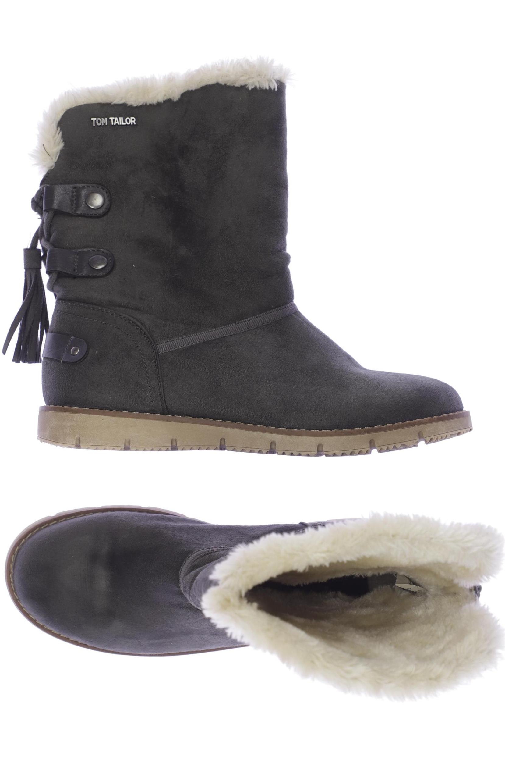 

Tom Tailor Damen Stiefelette, grau, Gr. 39