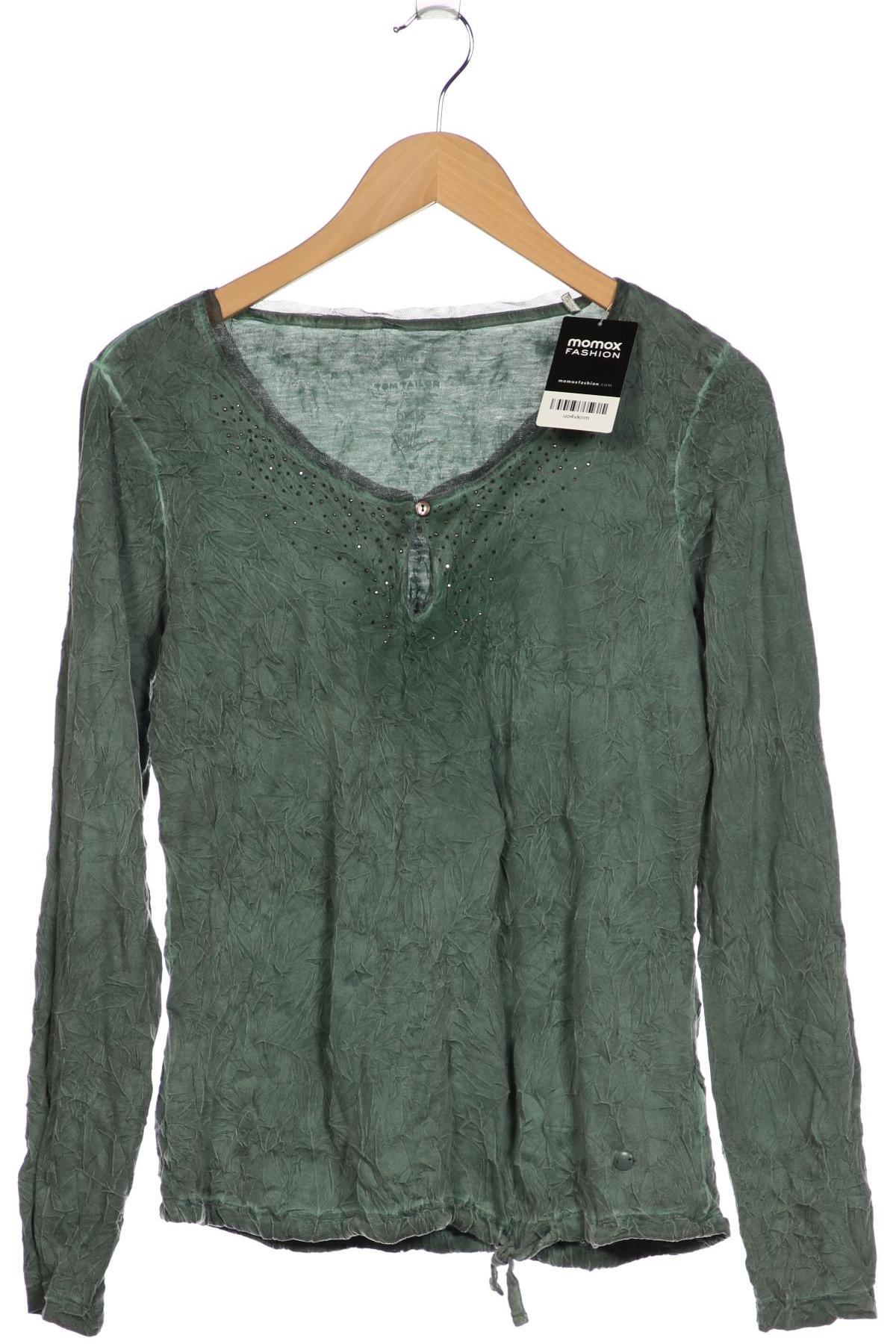 

Tom Tailor Damen Langarmshirt, türkis, Gr. 36