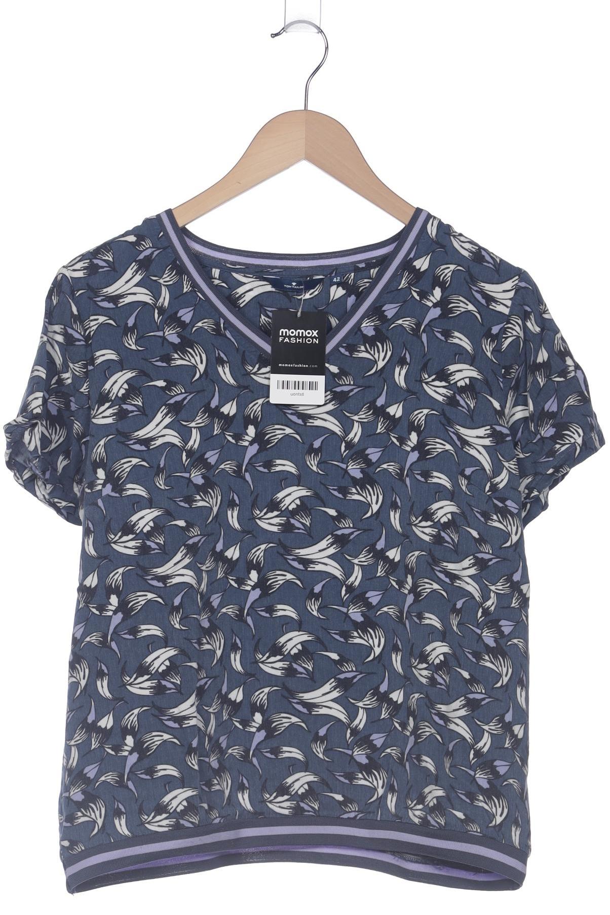 

Tom Tailor Damen T-Shirt, blau, Gr. 42