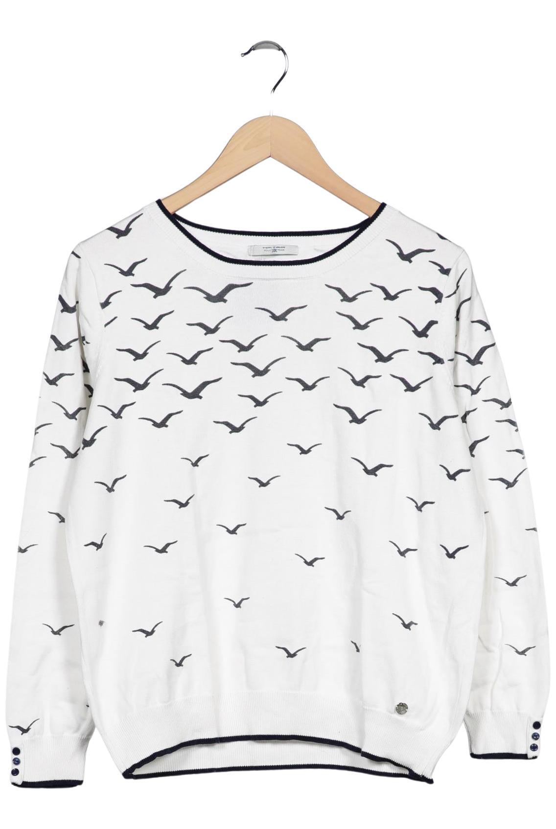 

Tom Tailor Damen Pullover, weiß, Gr. 44