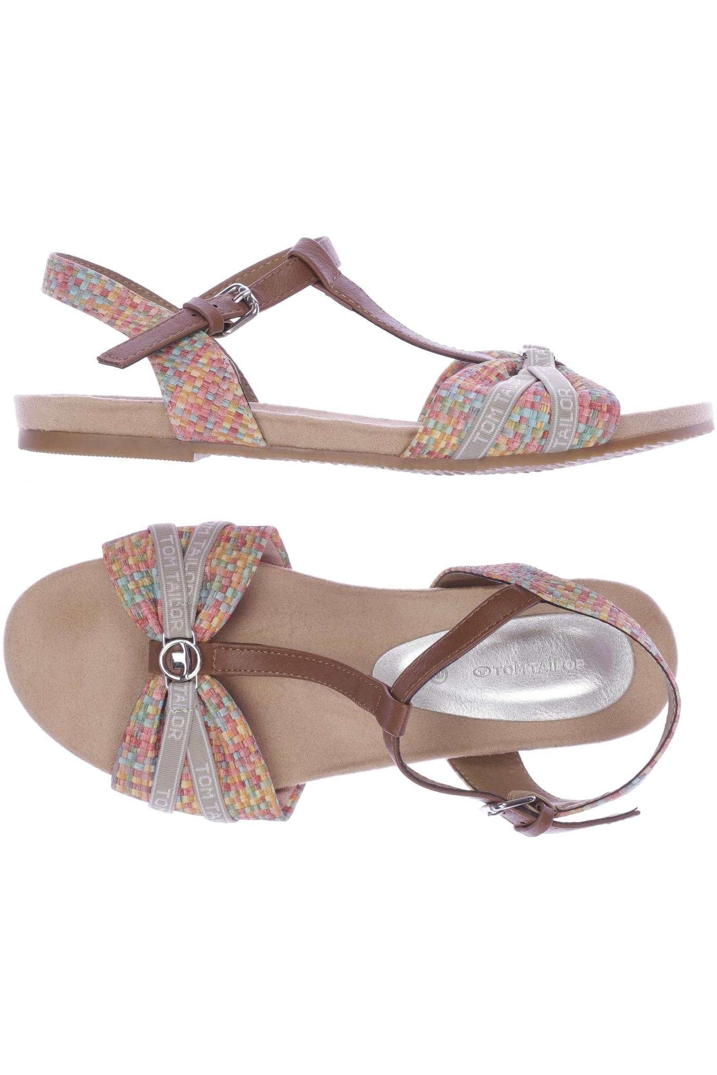 

Tom Tailor Damen Sandale, beige, Gr. 39