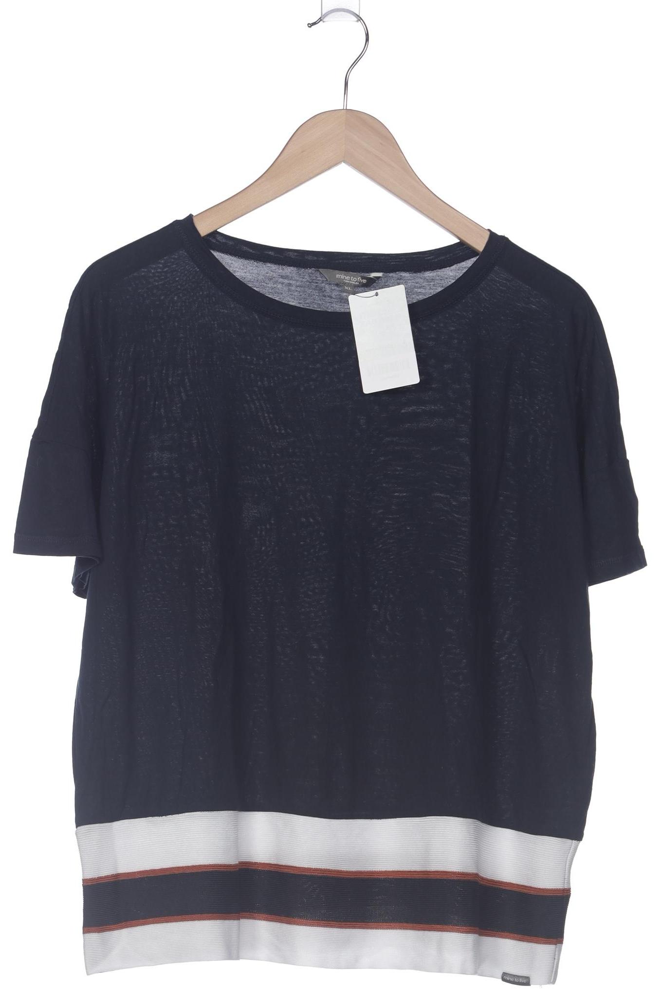 

Tom Tailor Damen T-Shirt, marineblau, Gr. 44