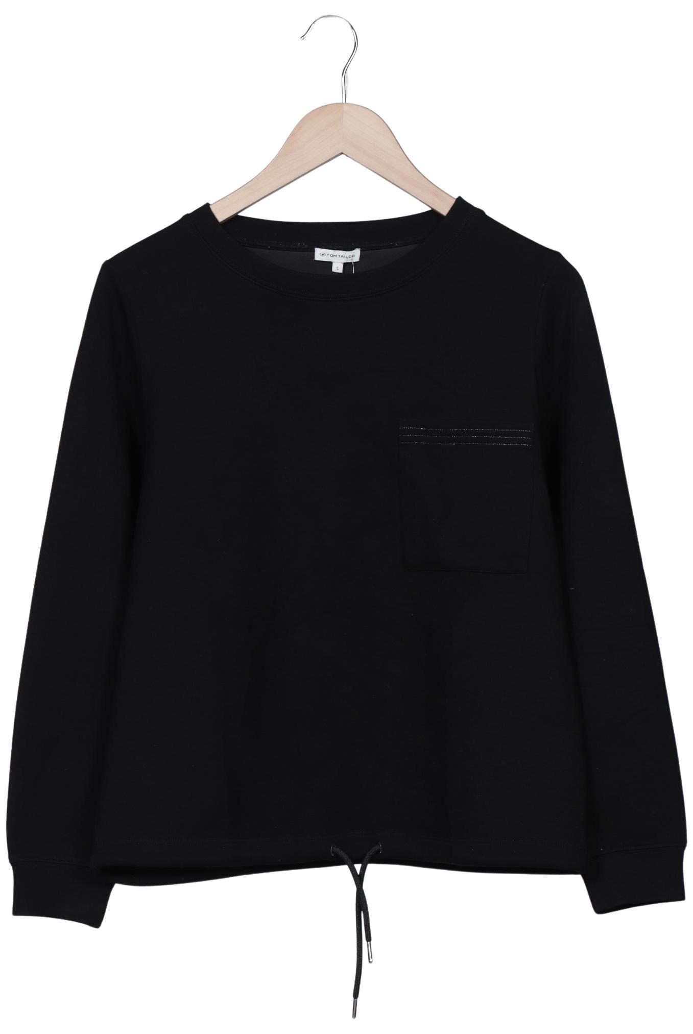 

Tom Tailor Damen Sweatshirt, schwarz, Gr. 36