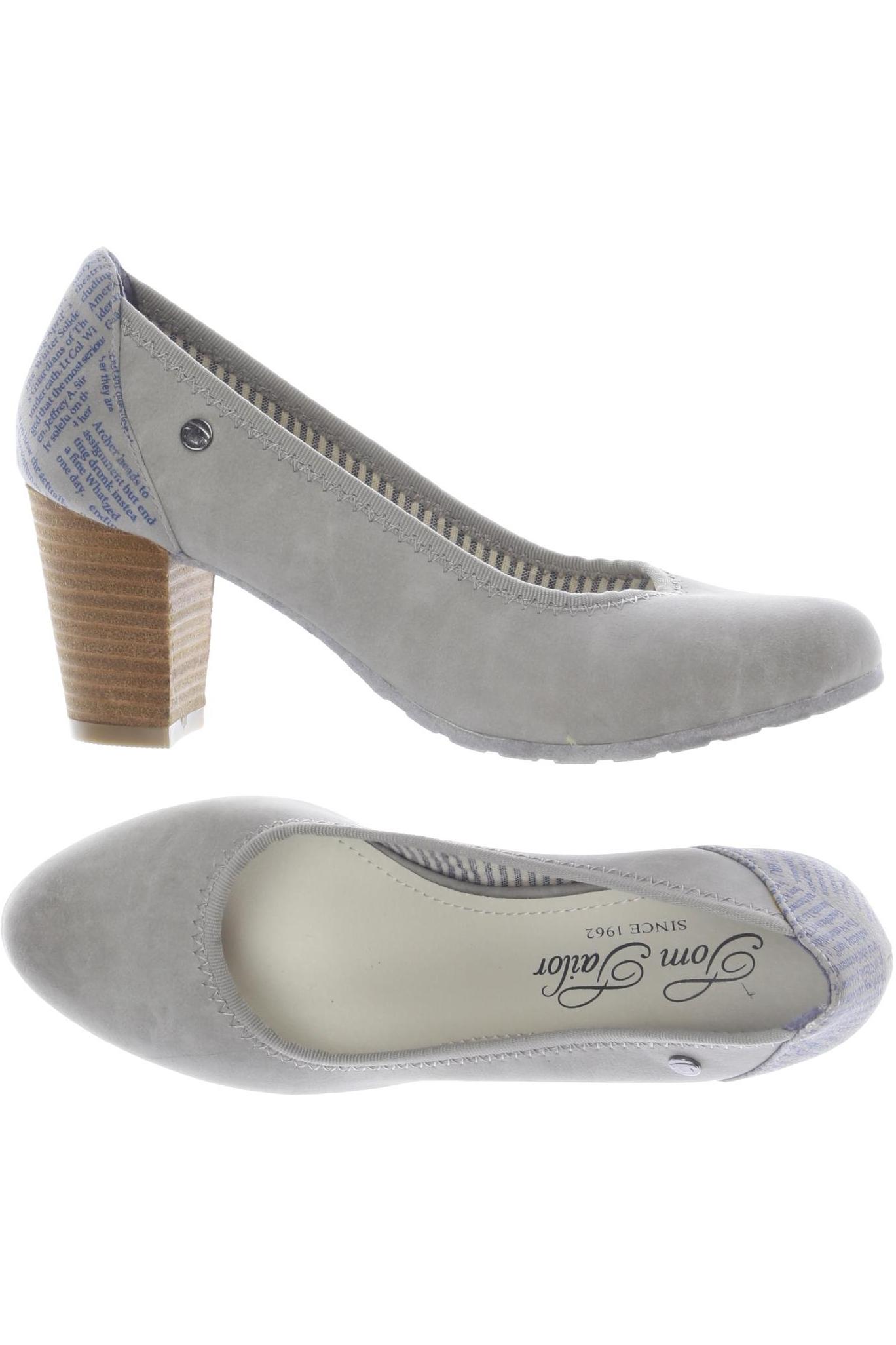 

Tom Tailor Damen Pumps, grau, Gr. 38