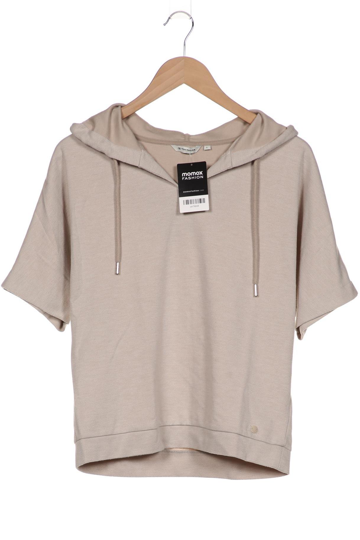 

Tom Tailor Damen Kapuzenpullover, beige, Gr. 36