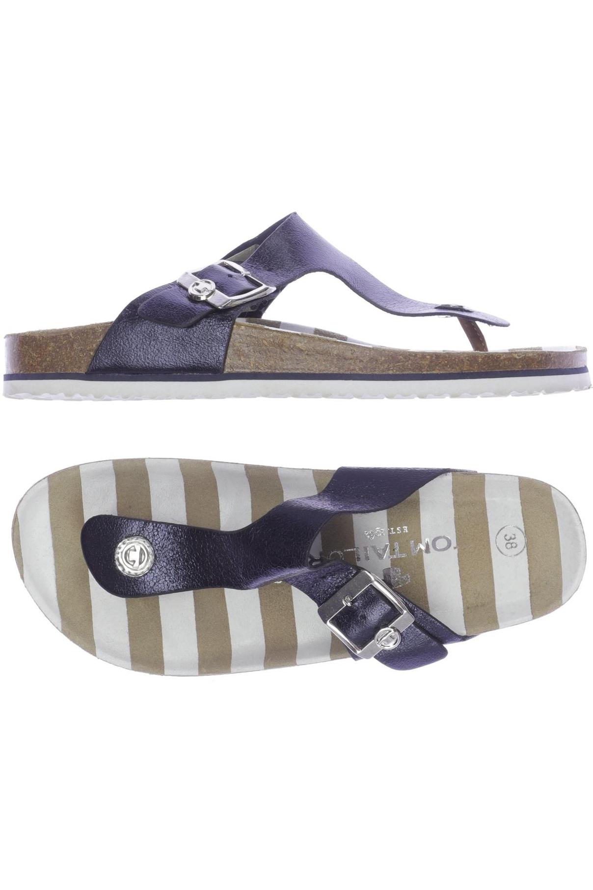 

Tom Tailor Damen Sandale, marineblau, Gr. 38