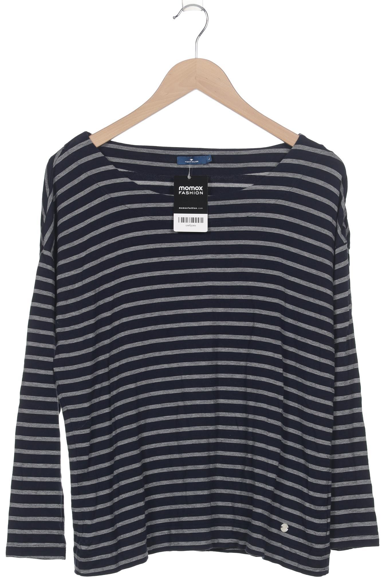 

Tom Tailor Damen Langarmshirt, marineblau, Gr. 42