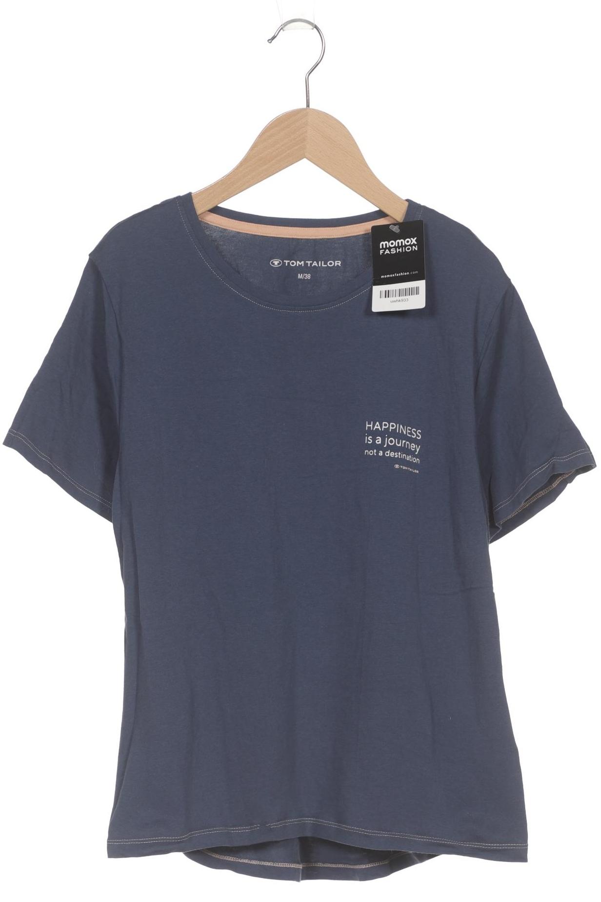 

Tom Tailor Damen T-Shirt, blau, Gr. 38