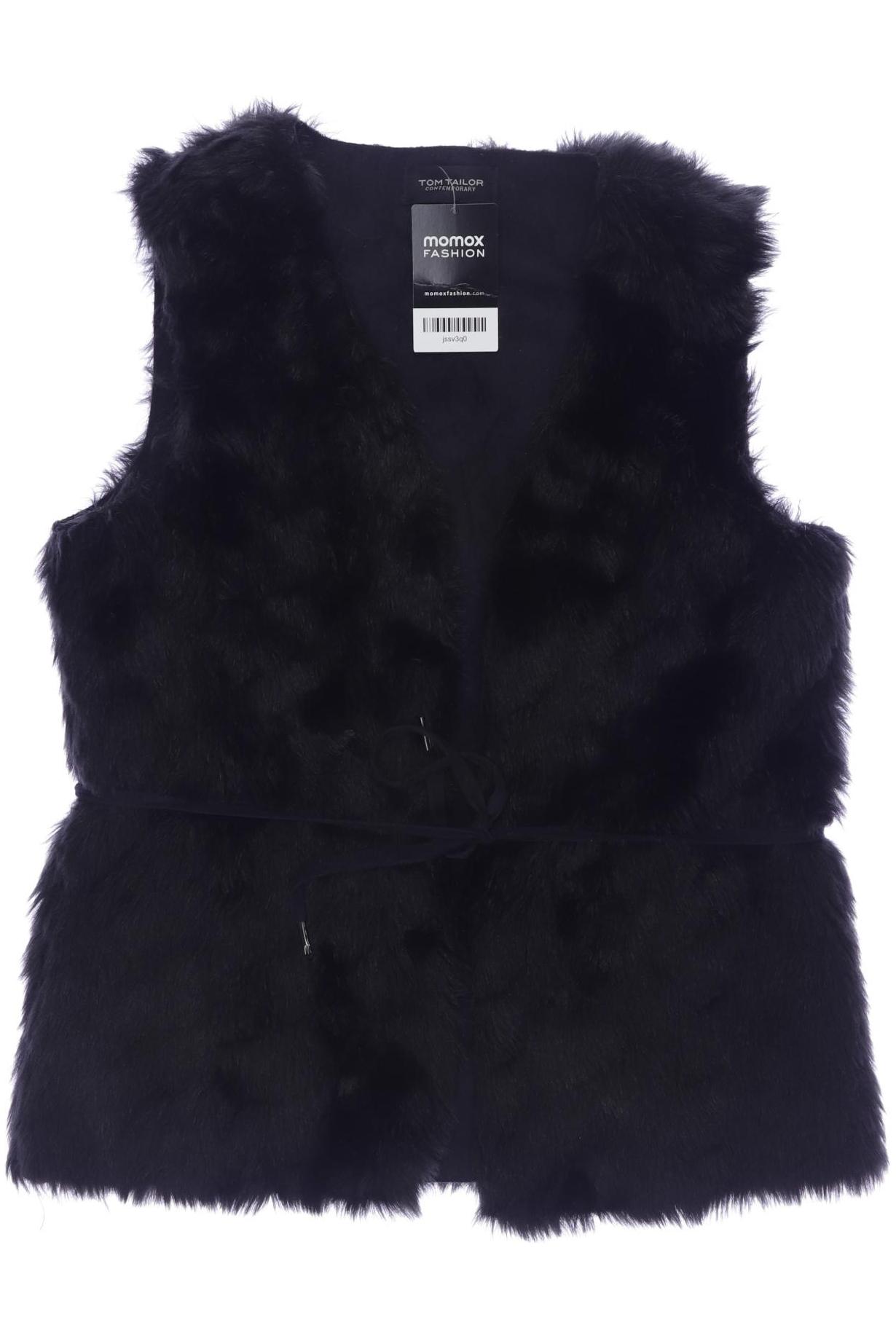 

Tom Tailor Damen Weste, schwarz, Gr. 36