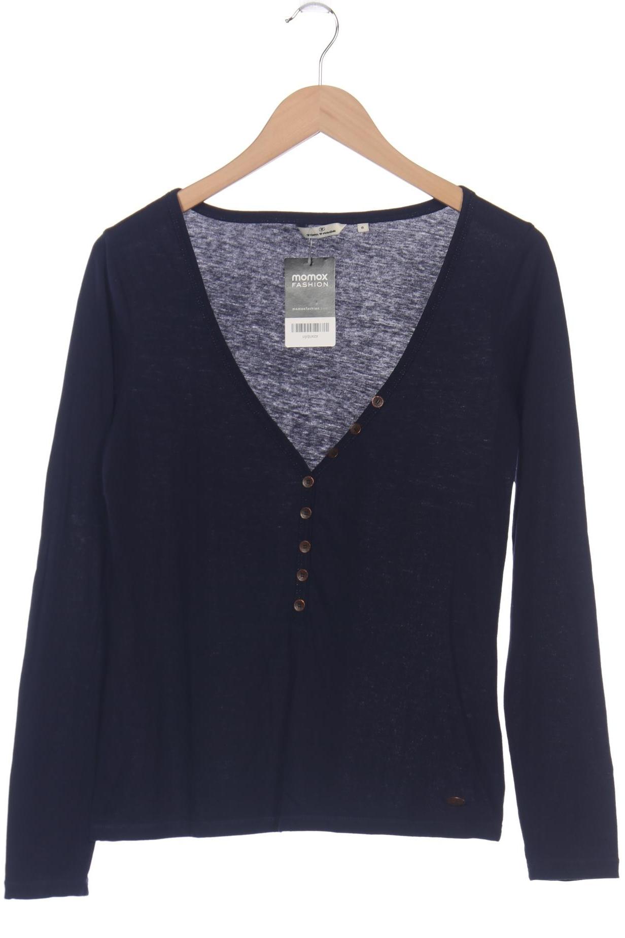 

Tom Tailor Damen Langarmshirt, marineblau, Gr. 36