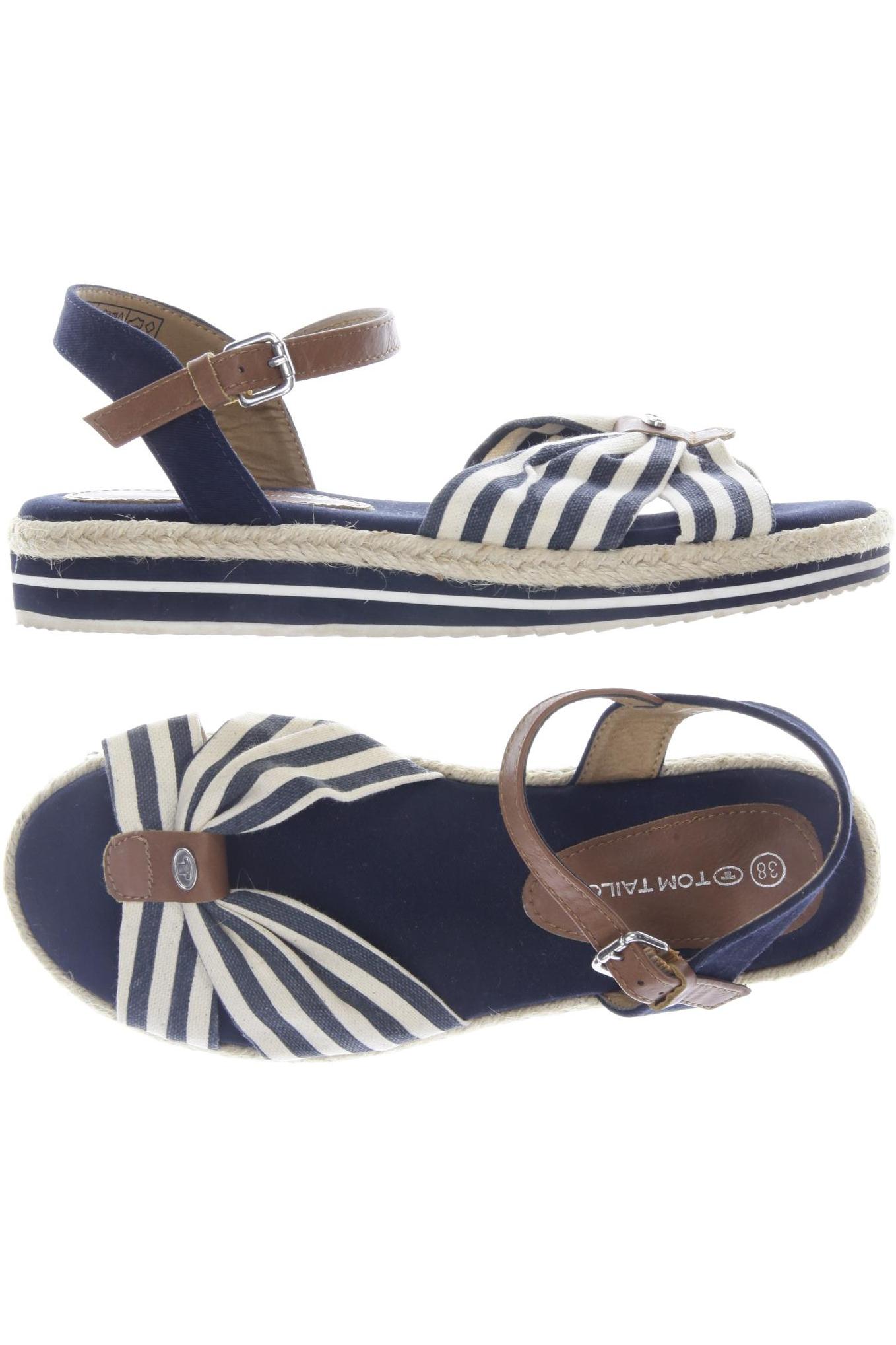

Tom Tailor Damen Sandale, marineblau
