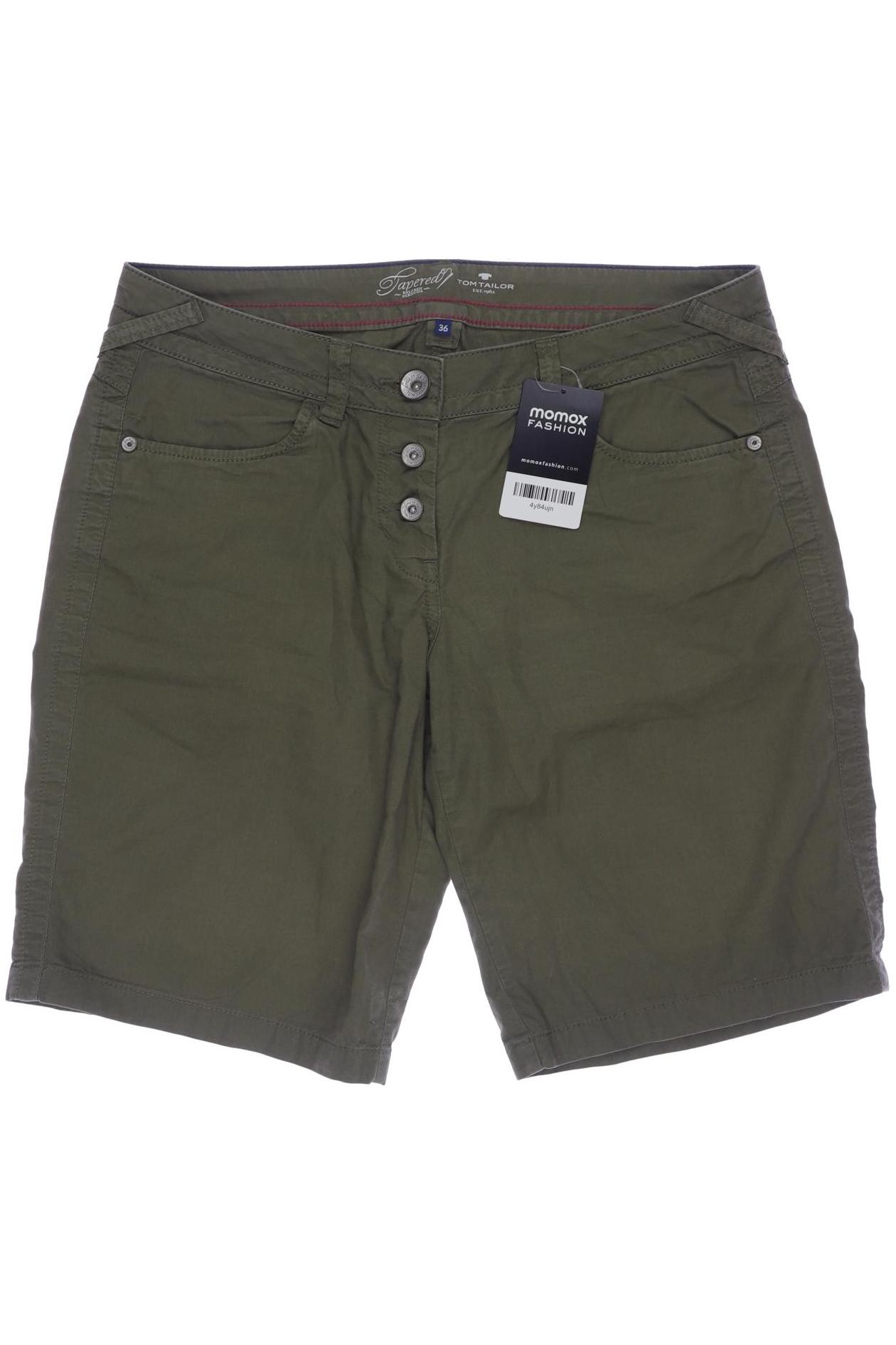

Tom Tailor Damen Shorts, grün, Gr. 36