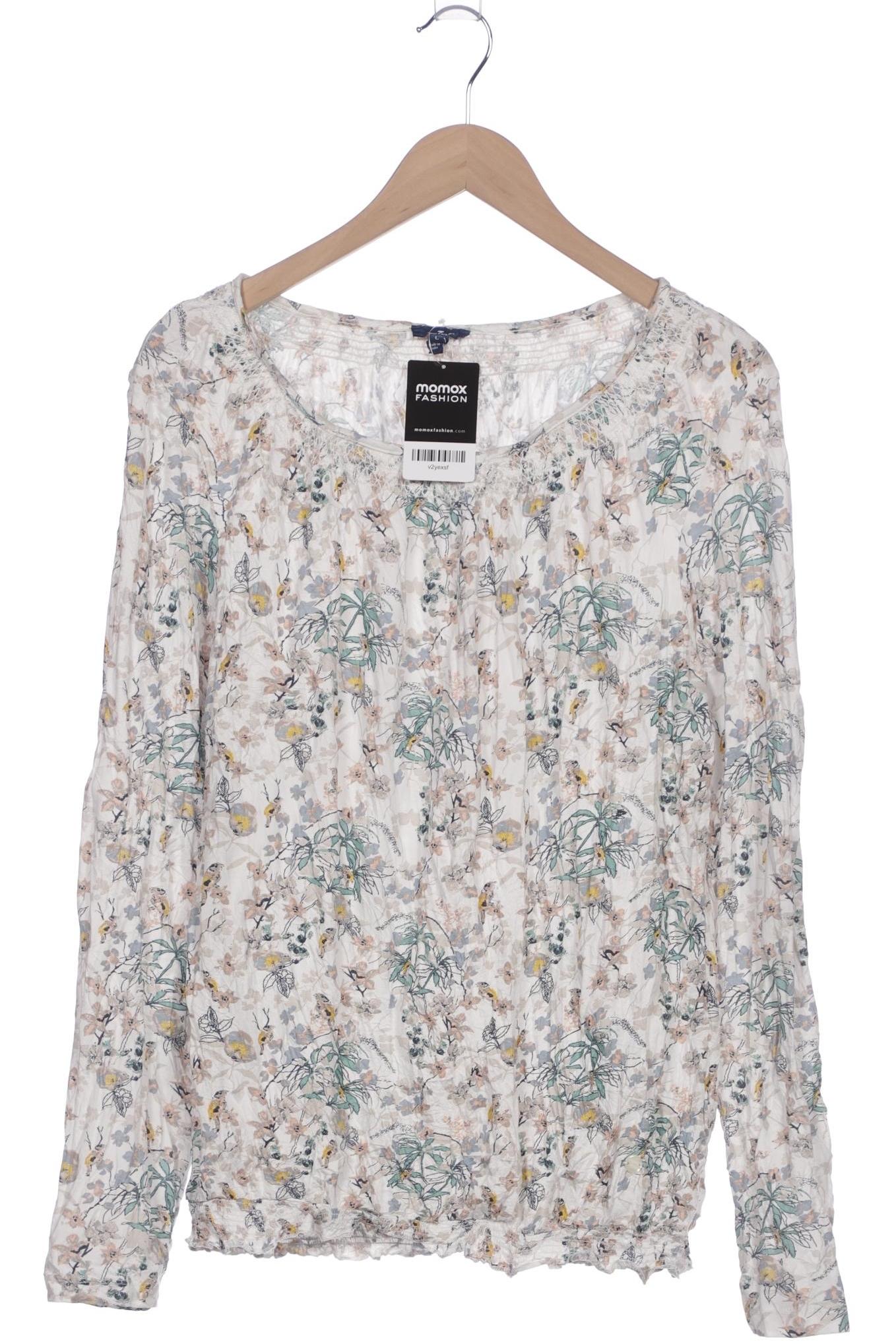 

Tom Tailor Damen Langarmshirt, weiß, Gr. 42