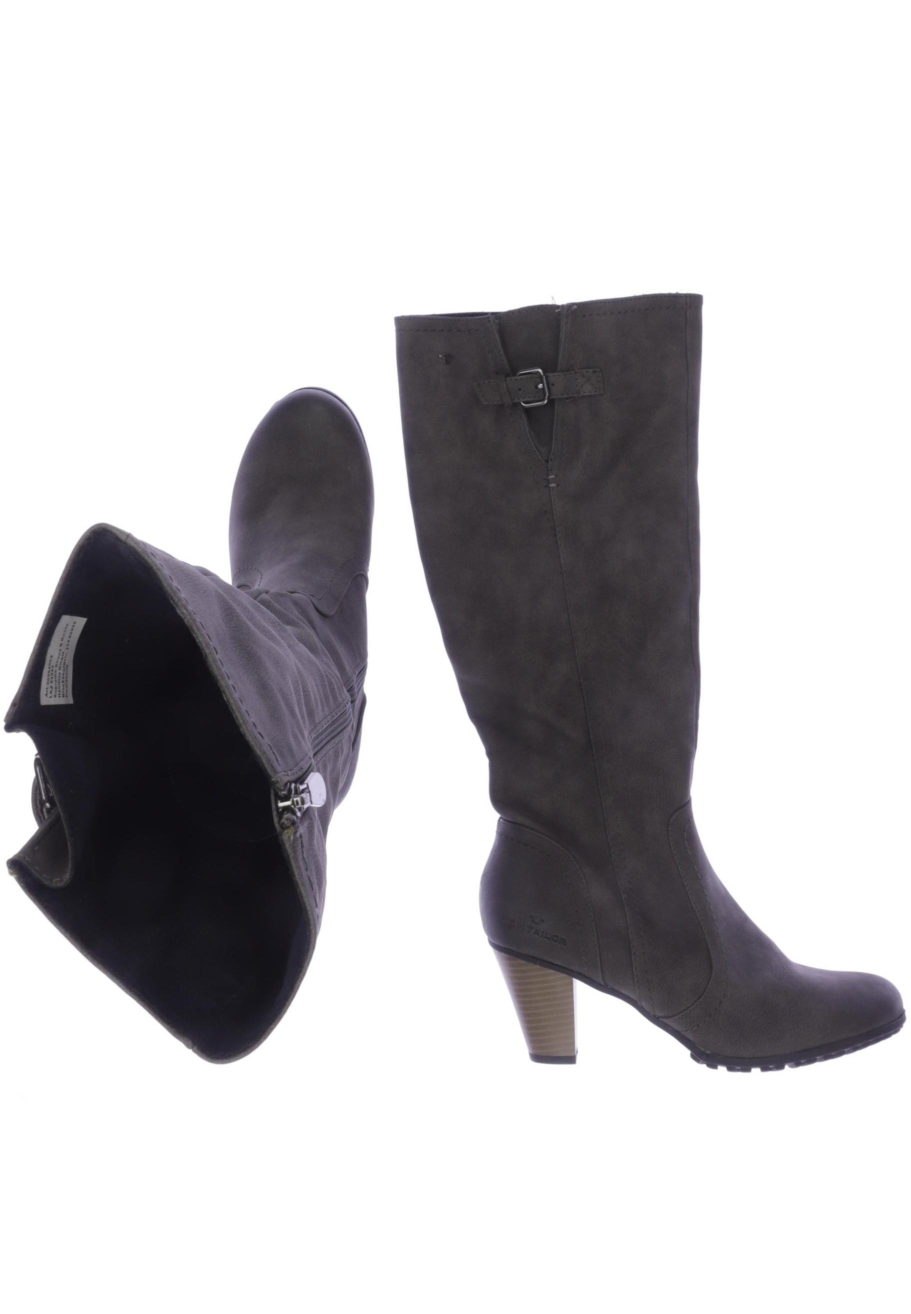 

Tom Tailor Damen Stiefel, grau, Gr. 39