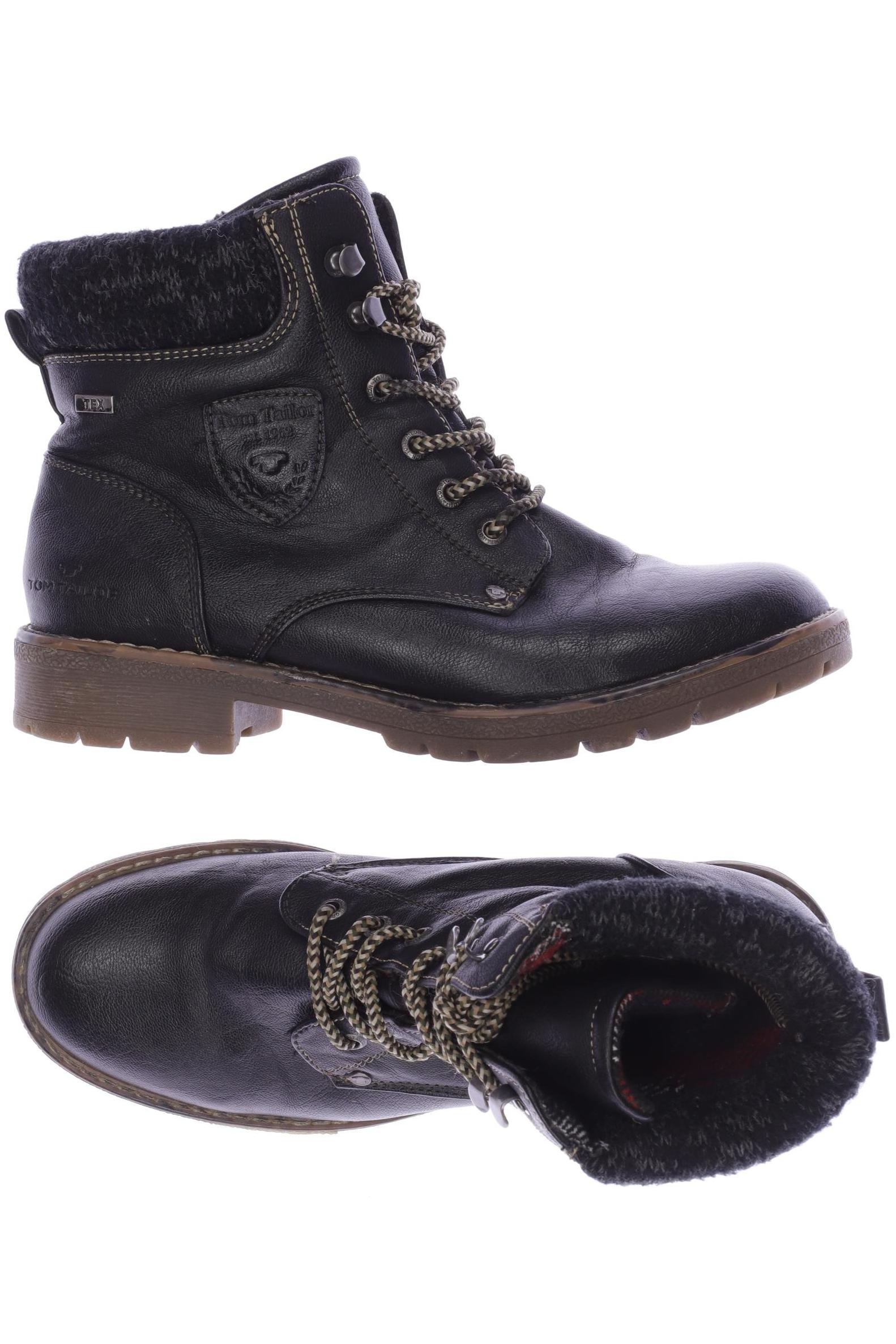 

Tom Tailor Damen Stiefelette, schwarz