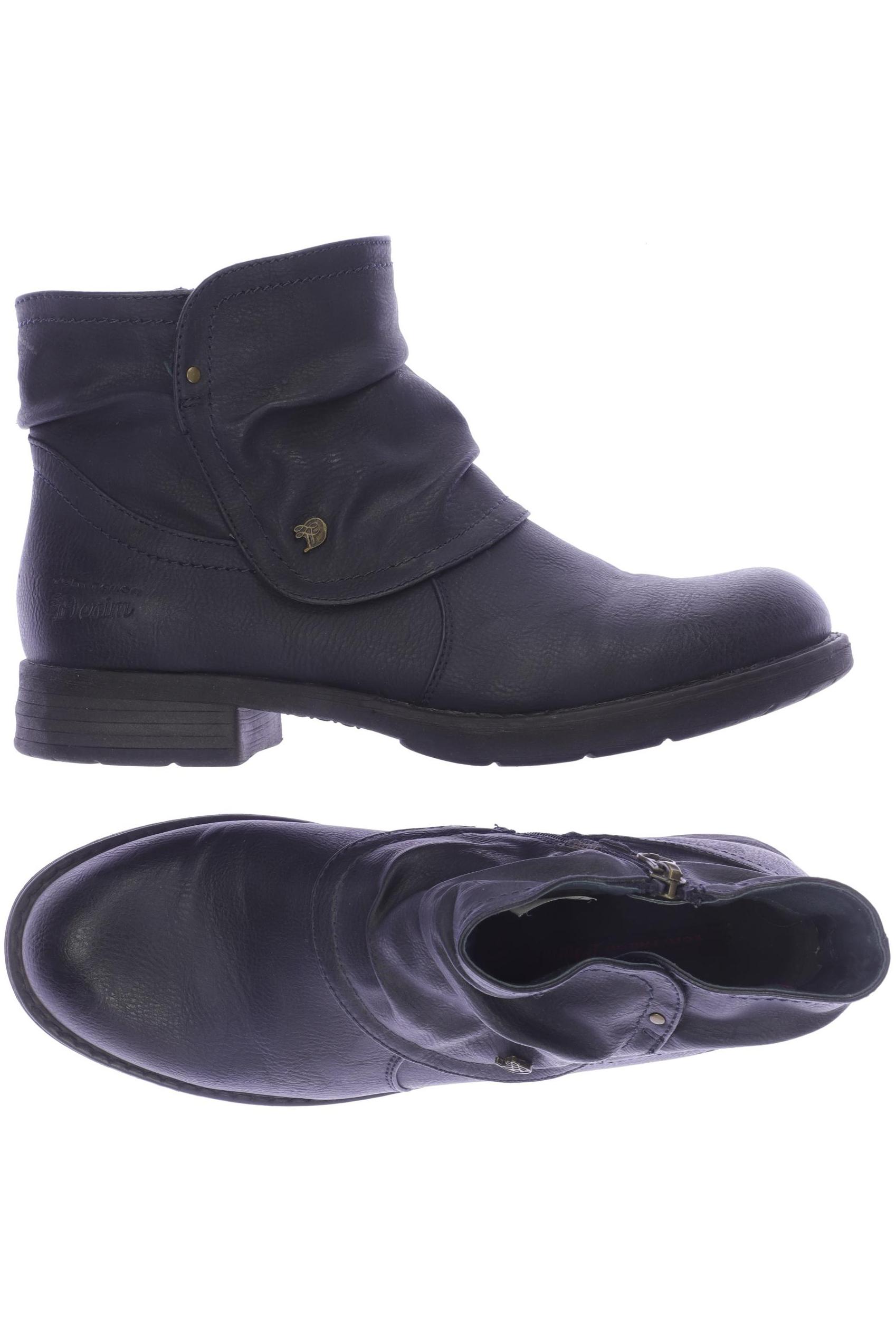 

Tom Tailor Damen Stiefelette, marineblau
