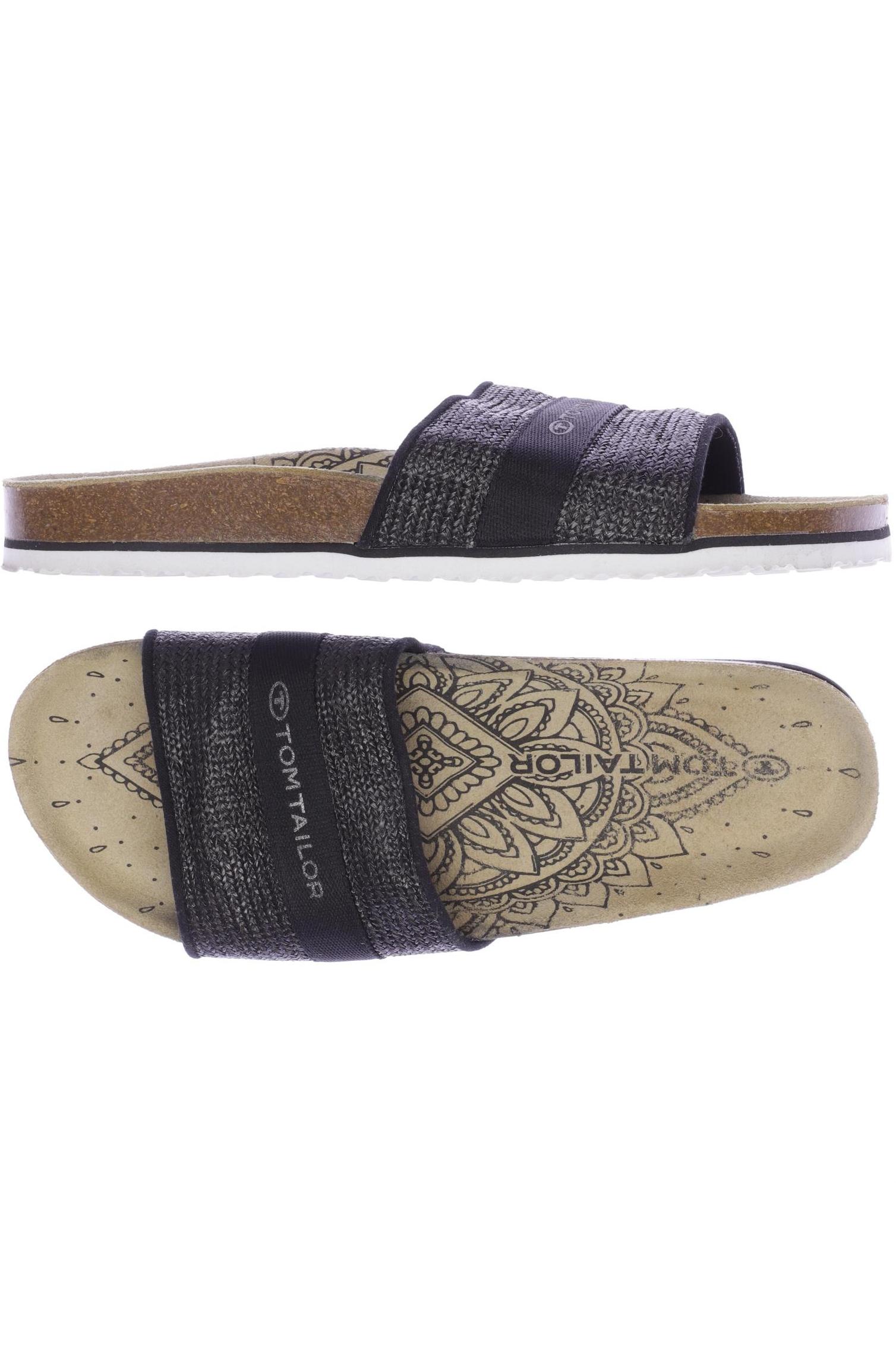 

Tom Tailor Damen Sandale, schwarz, Gr. 41