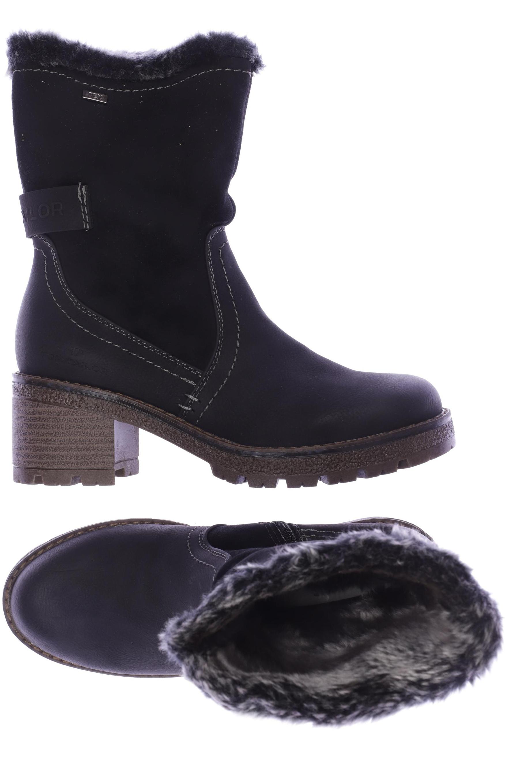 

Tom Tailor Damen Stiefelette, schwarz, Gr. 36