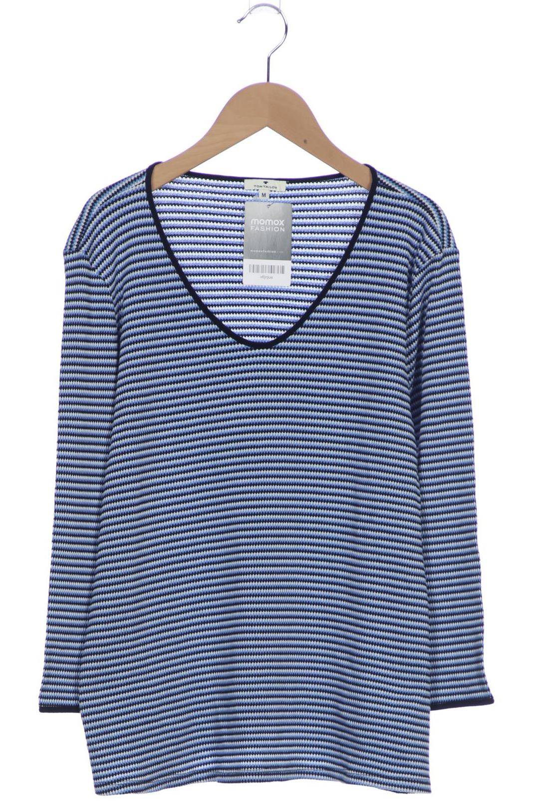 

Tom Tailor Damen Langarmshirt, blau, Gr. 38