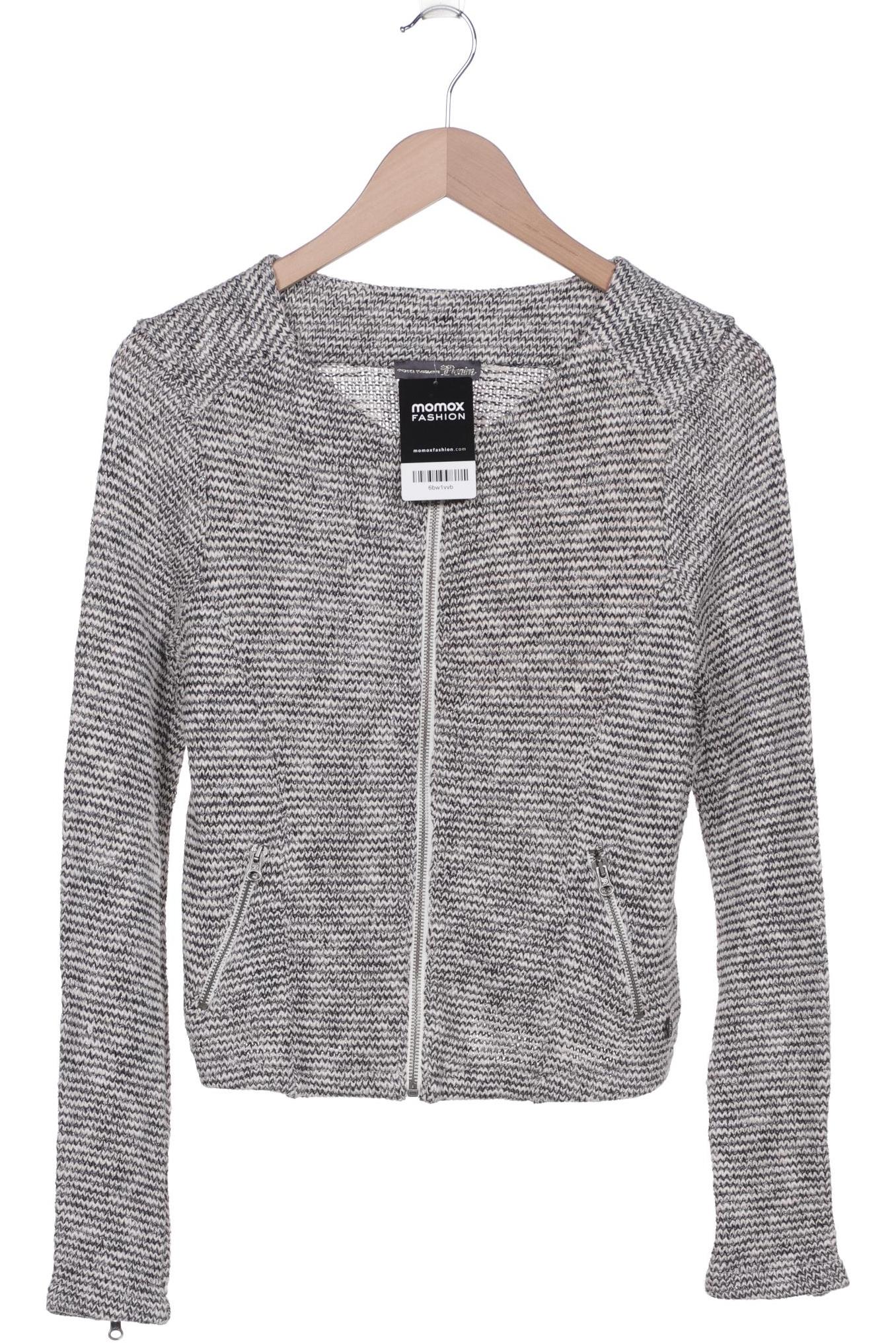 

Tom Tailor Damen Strickjacke, grau