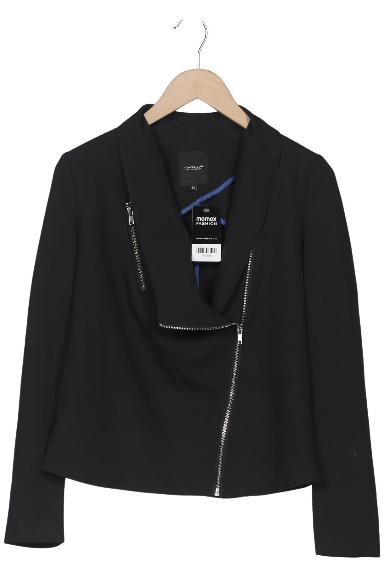 

Tom Tailor Damen Jacke, schwarz, Gr. 36