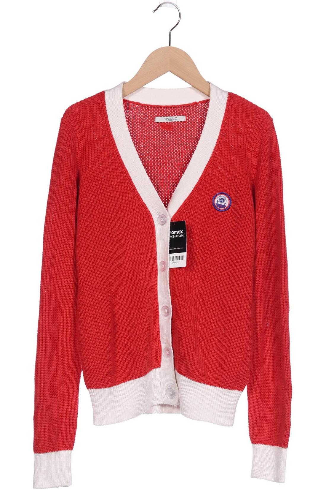 

Tom Tailor Damen Strickjacke, rot, Gr. 32