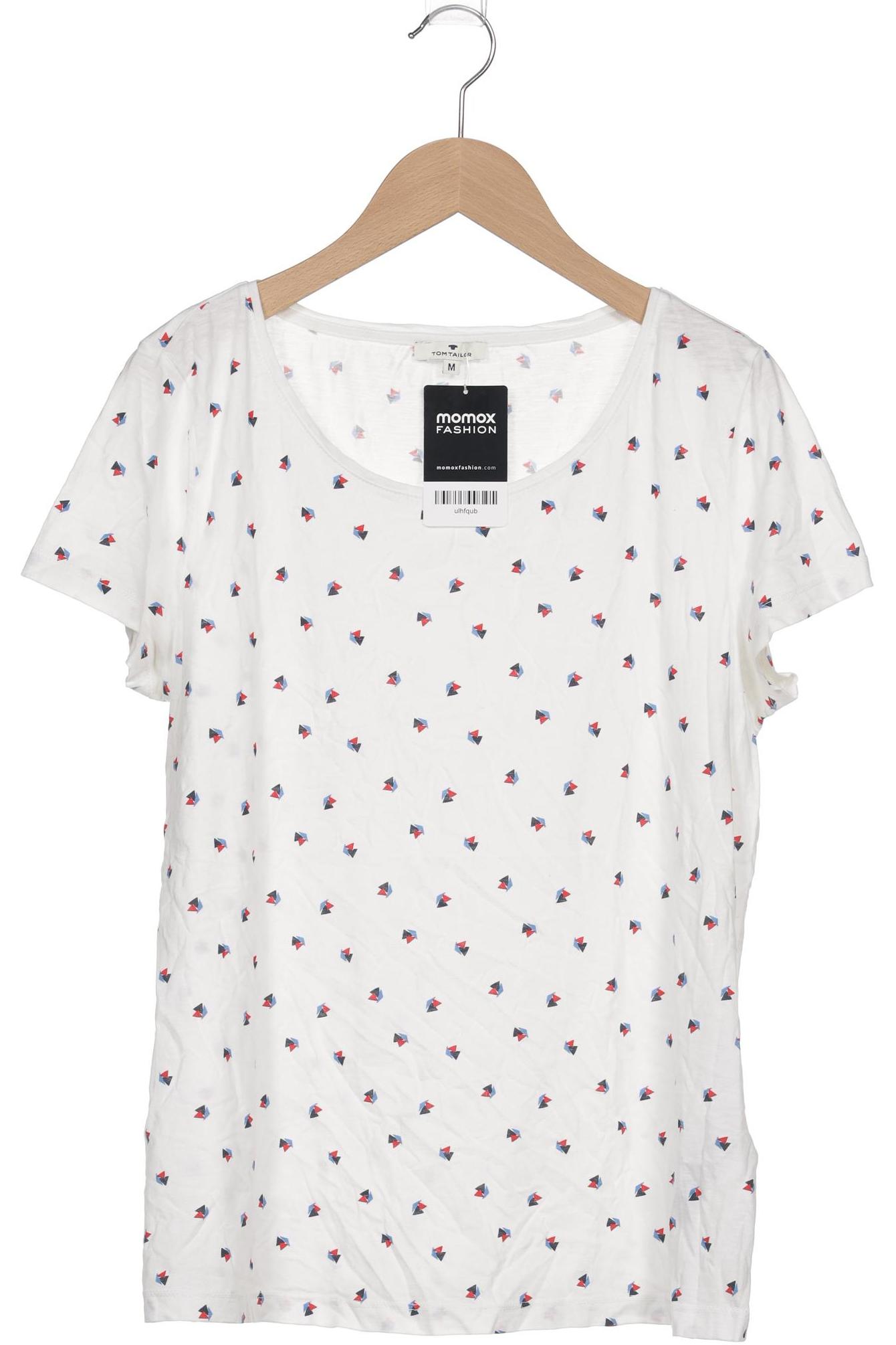 

Tom Tailor Damen T-Shirt, weiß, Gr. 38