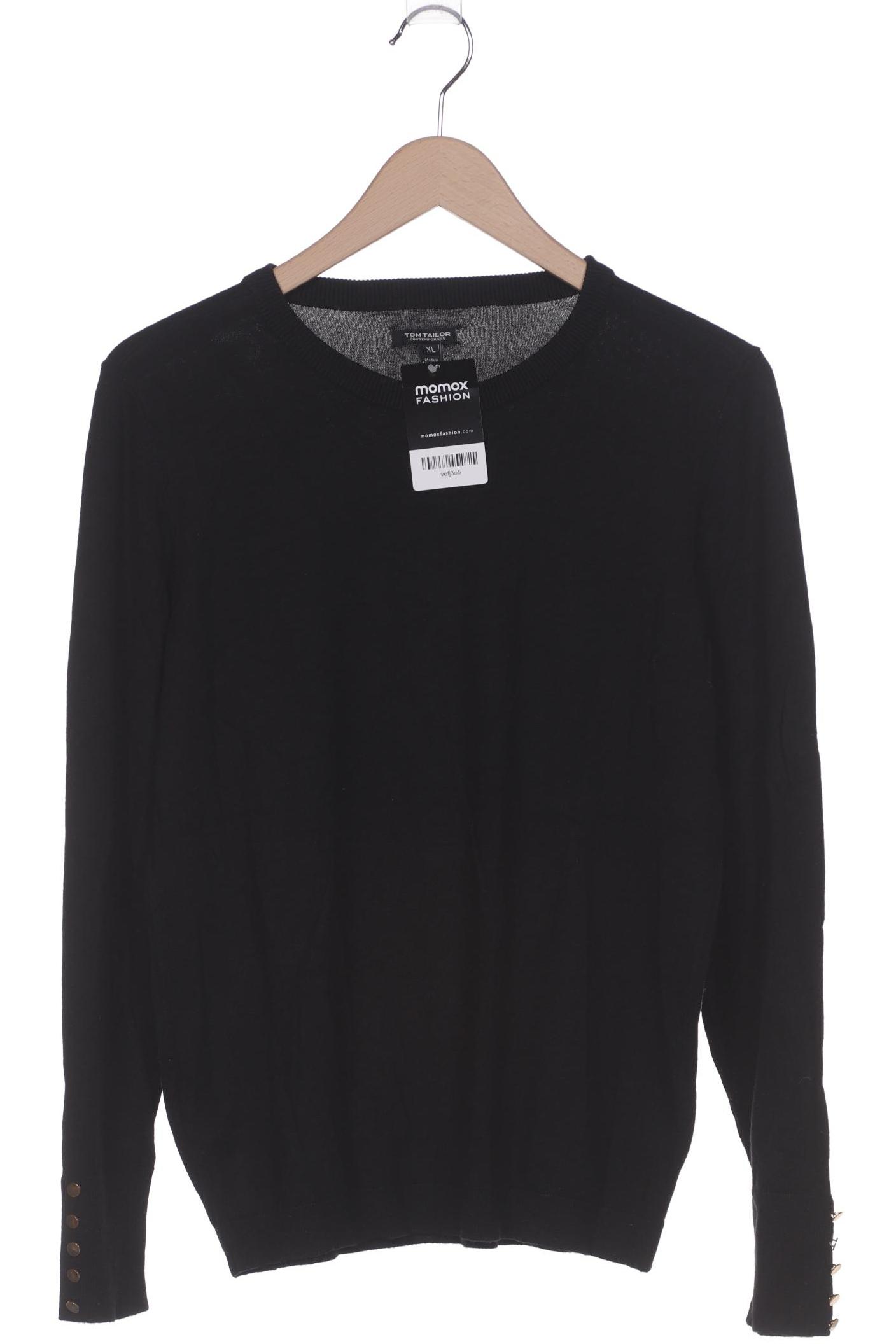 

Tom Tailor Damen Pullover, schwarz, Gr. 44