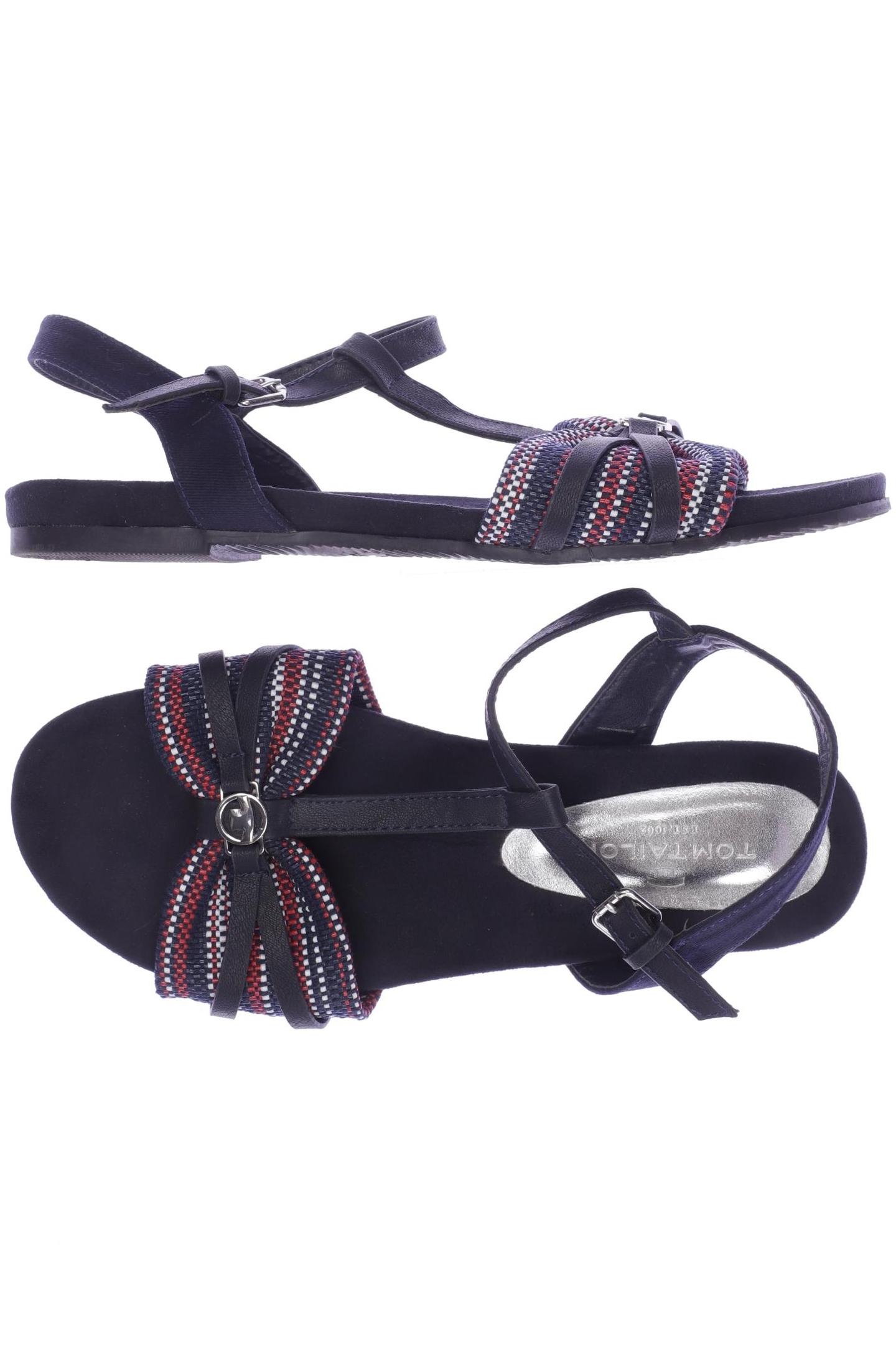 

Tom Tailor Damen Sandale, marineblau, Gr. 40