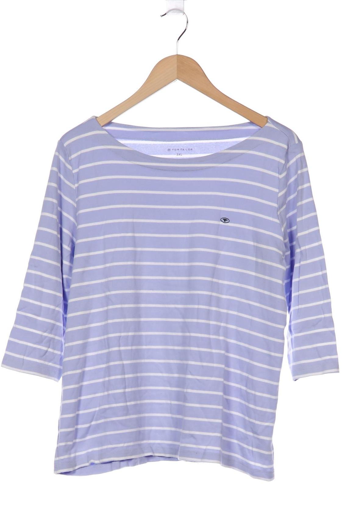 

Tom Tailor Damen Langarmshirt, flieder, Gr. 48