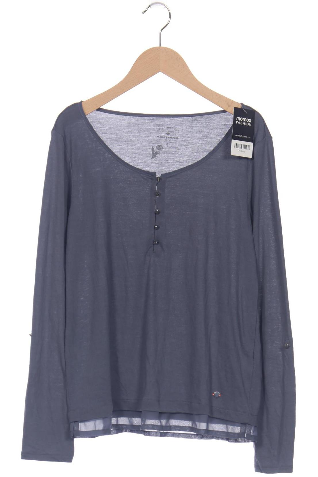 

Tom Tailor Damen Langarmshirt, grau, Gr. 36