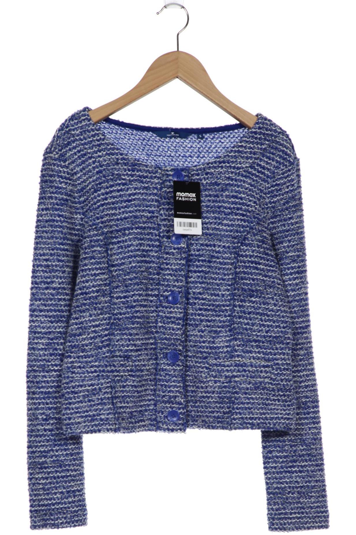 

Tom Tailor Damen Strickjacke, blau, Gr. 36