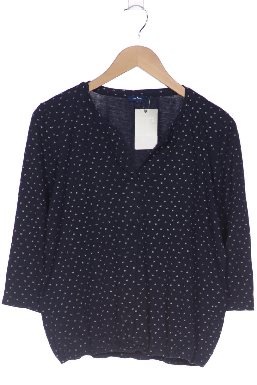

Tom Tailor Damen Langarmshirt, marineblau, Gr. 42