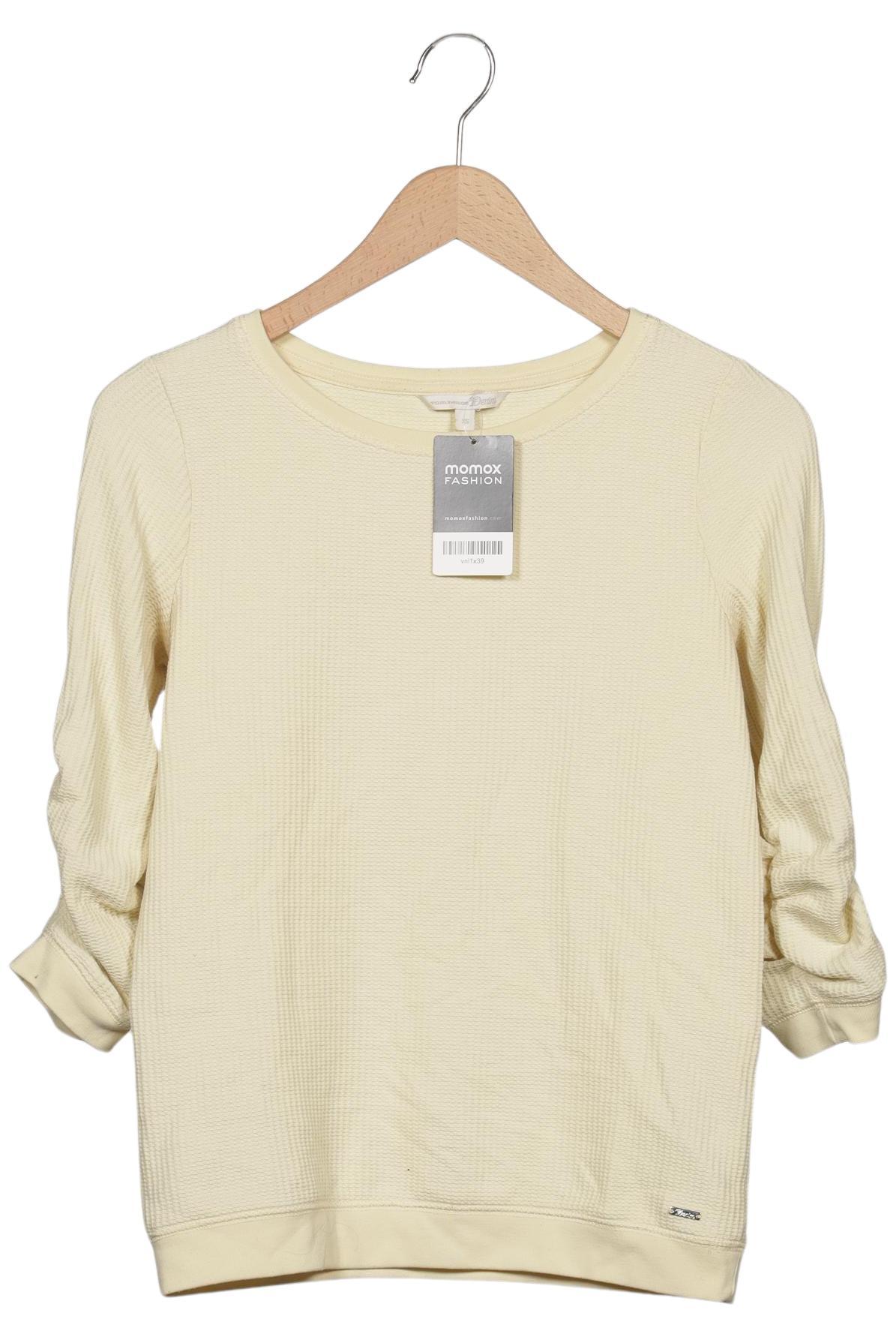 

Tom Tailor Damen Sweatshirt, cremeweiß, Gr. 34