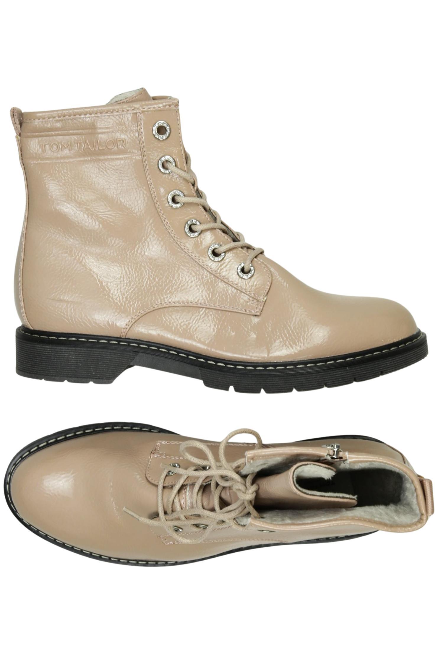 

Tom Tailor Damen Stiefelette, beige, Gr. 41