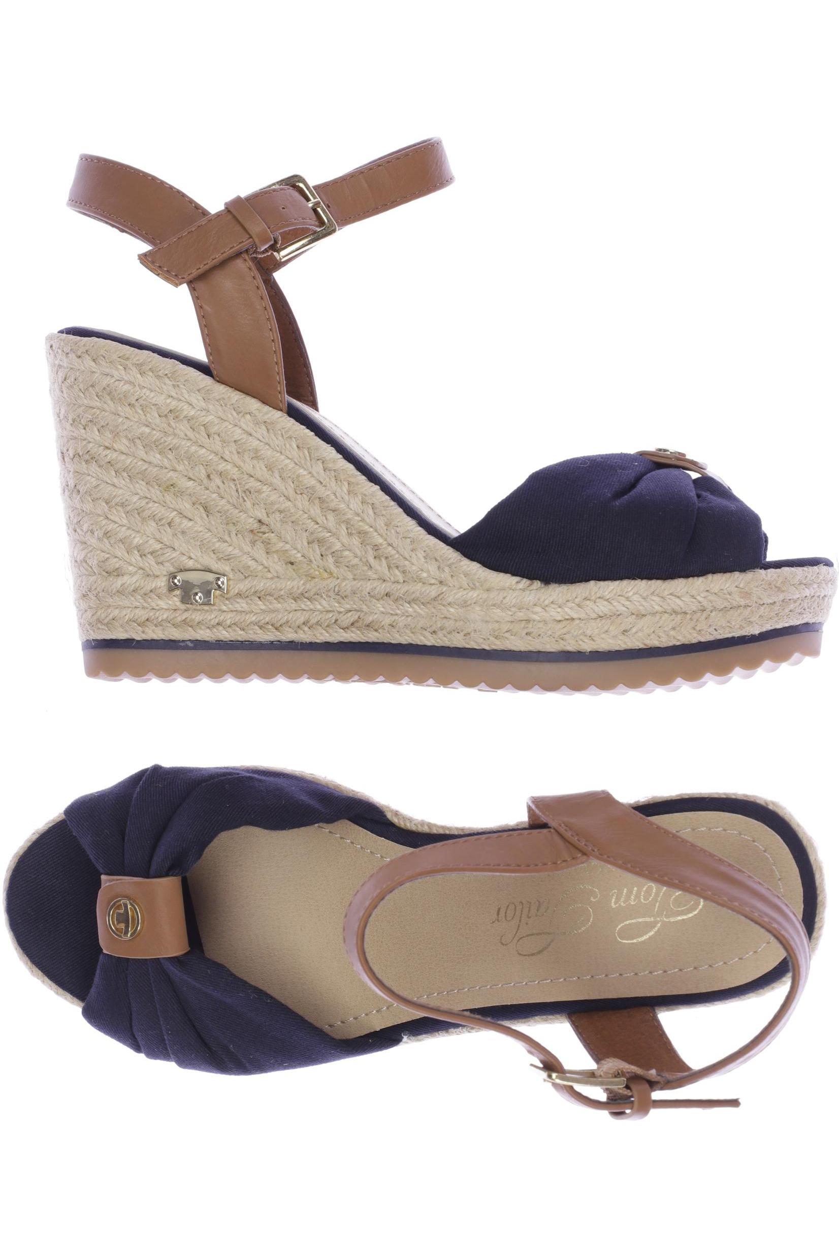 

Tom Tailor Damen Sandale, marineblau, Gr. 38