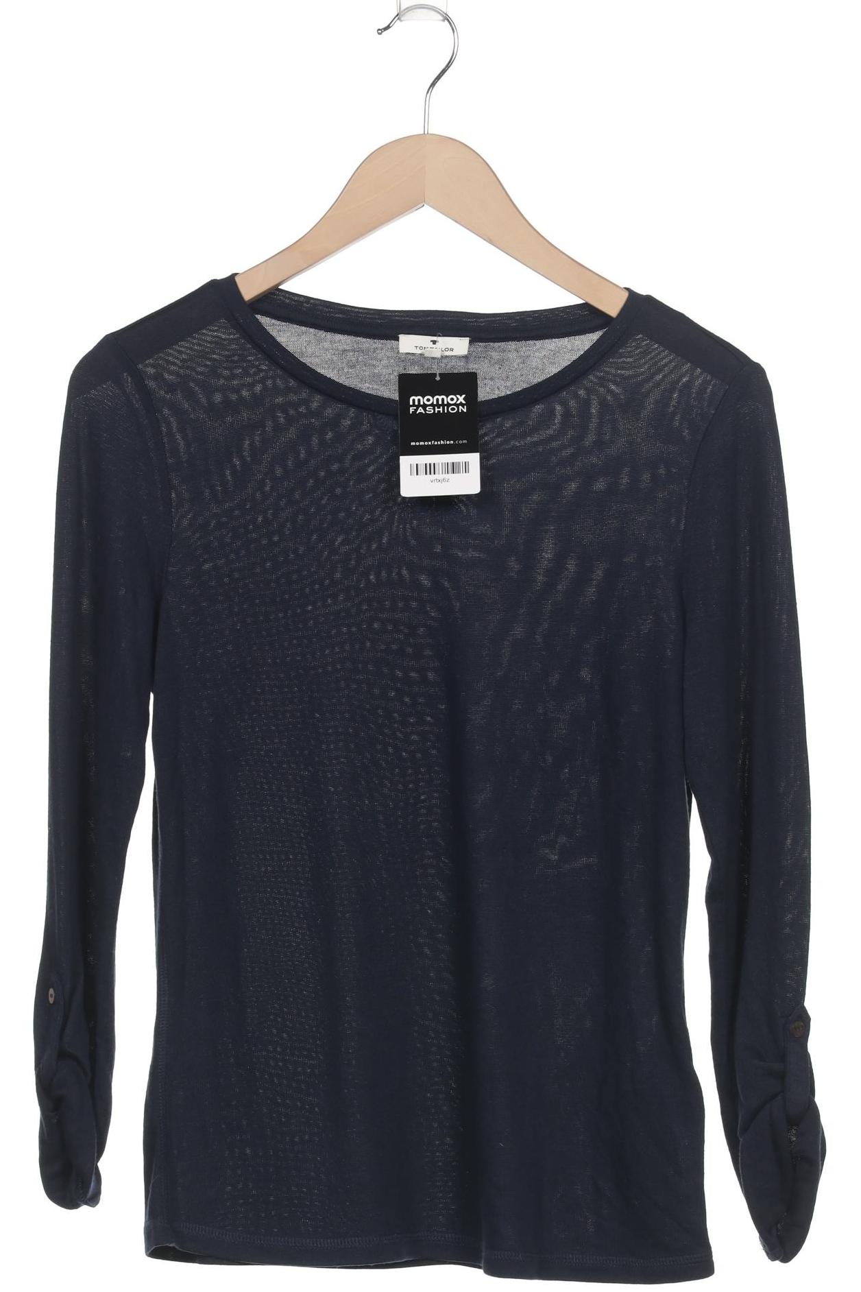 

Tom Tailor Damen Langarmshirt, marineblau, Gr. 36