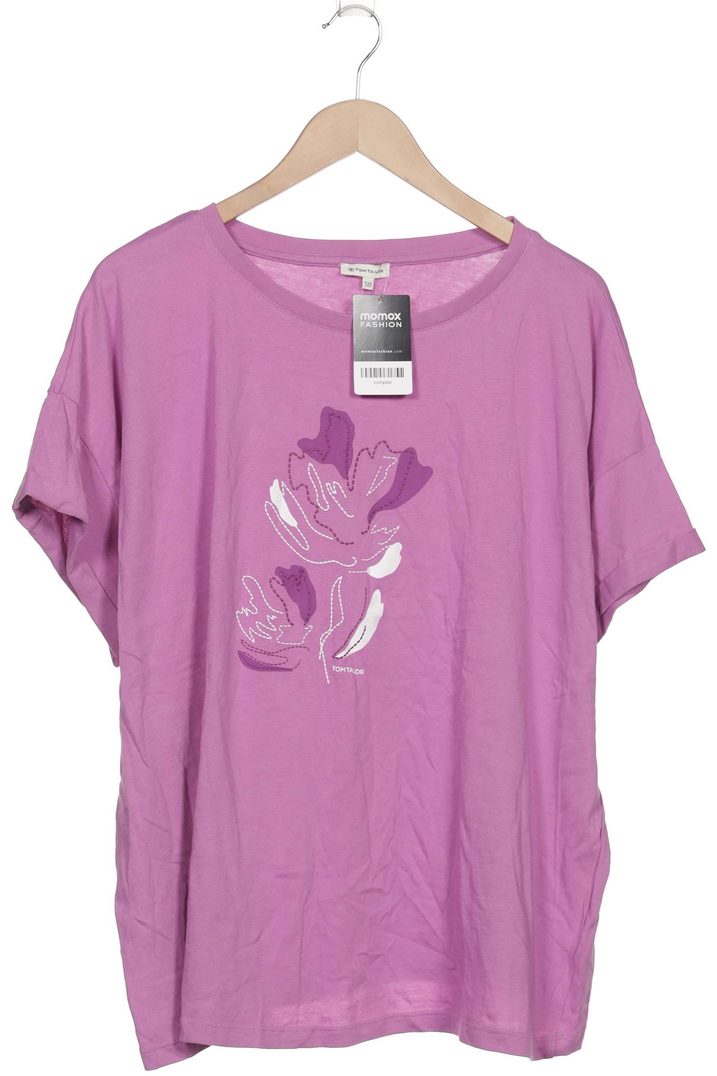 

Tom Tailor Damen T-Shirt, pink, Gr. 50