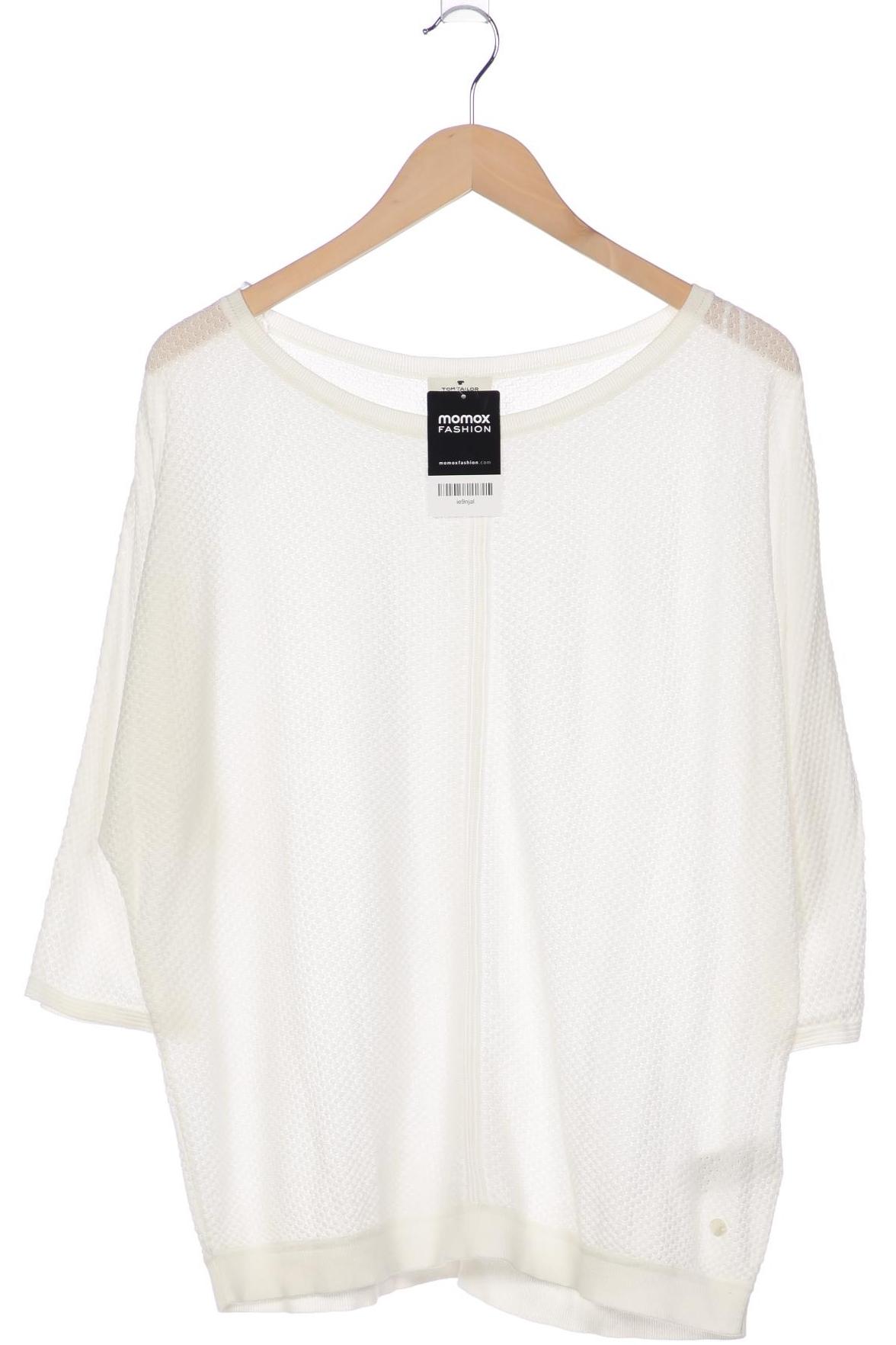 

Tom Tailor Damen Pullover, weiß, Gr. 44