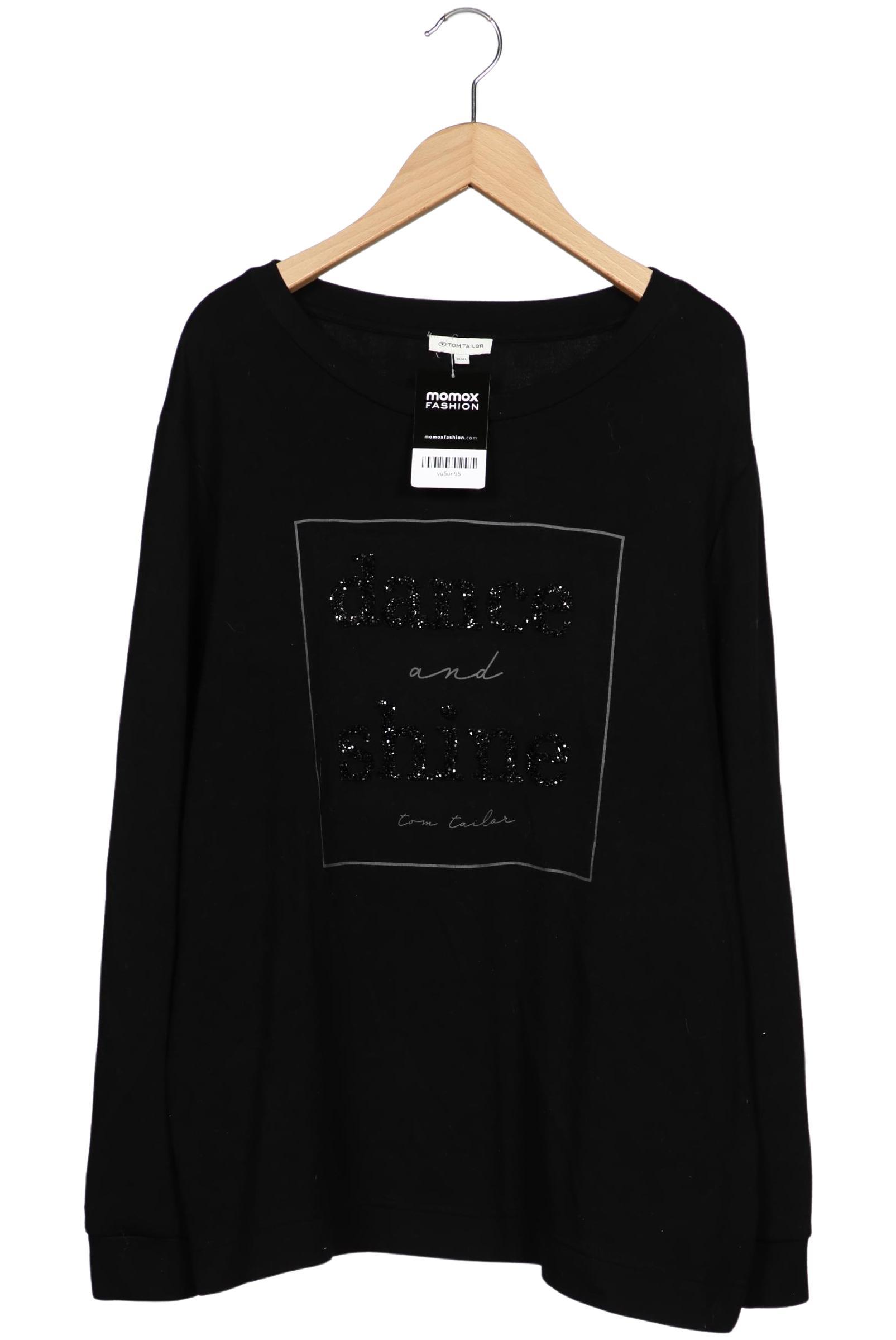 

Tom Tailor Damen Sweatshirt, schwarz, Gr. 46