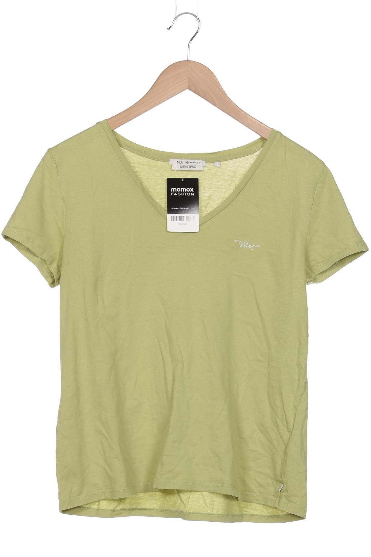 

Tom Tailor Damen T-Shirt, hellgrün, Gr. 42