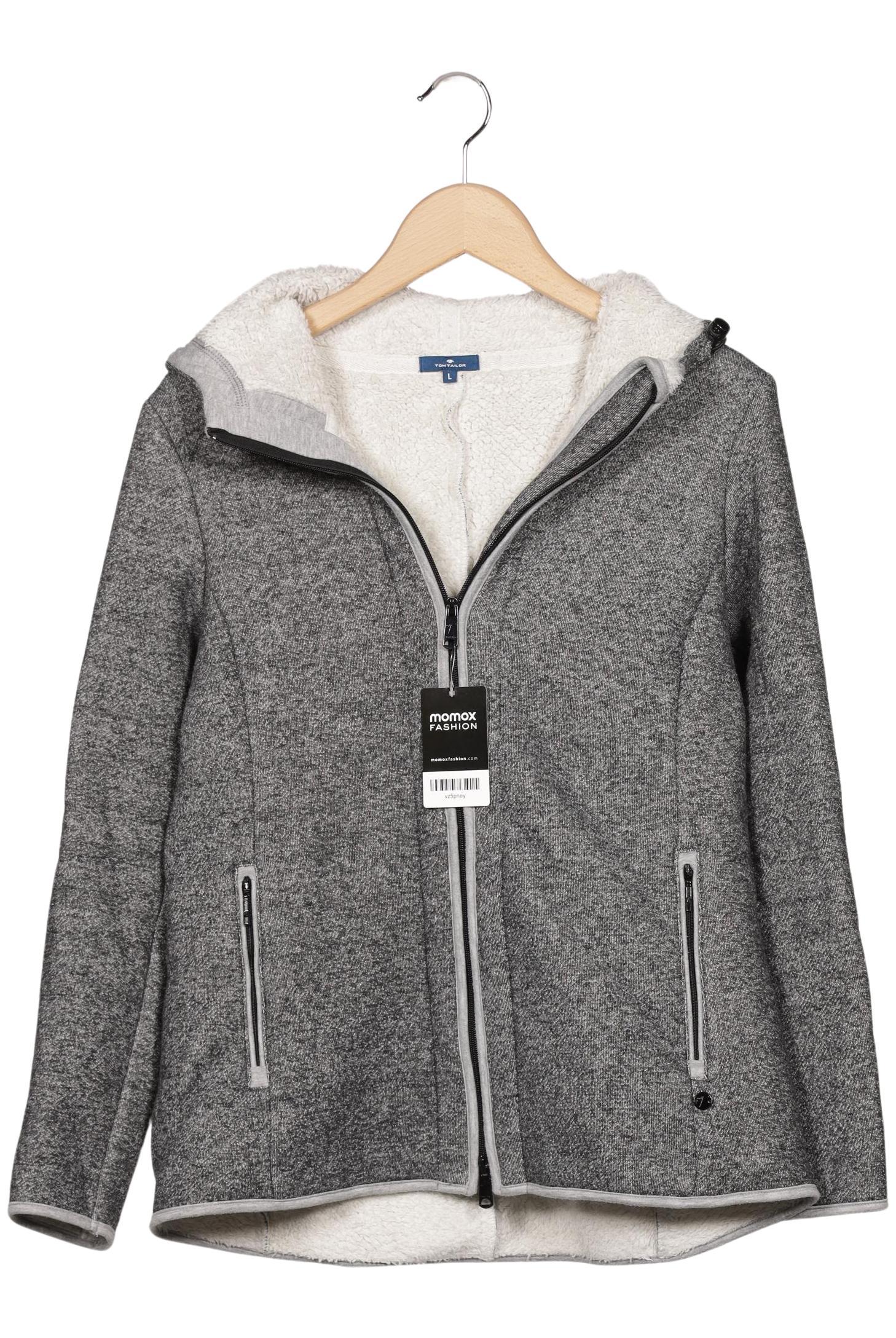 

Tom Tailor Damen Kapuzenpullover, grau, Gr. 42