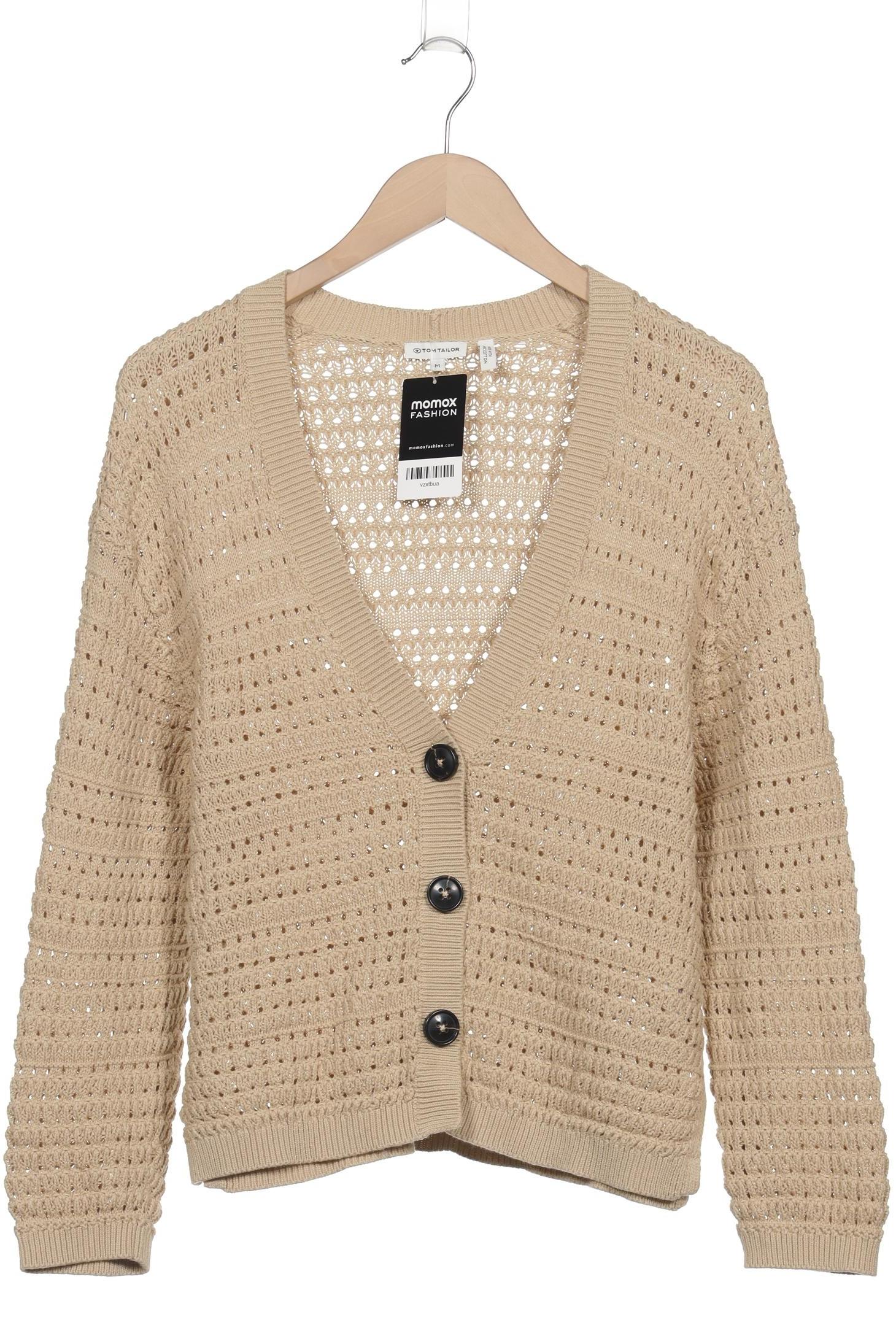 

Tom Tailor Damen Strickjacke, beige, Gr. 38