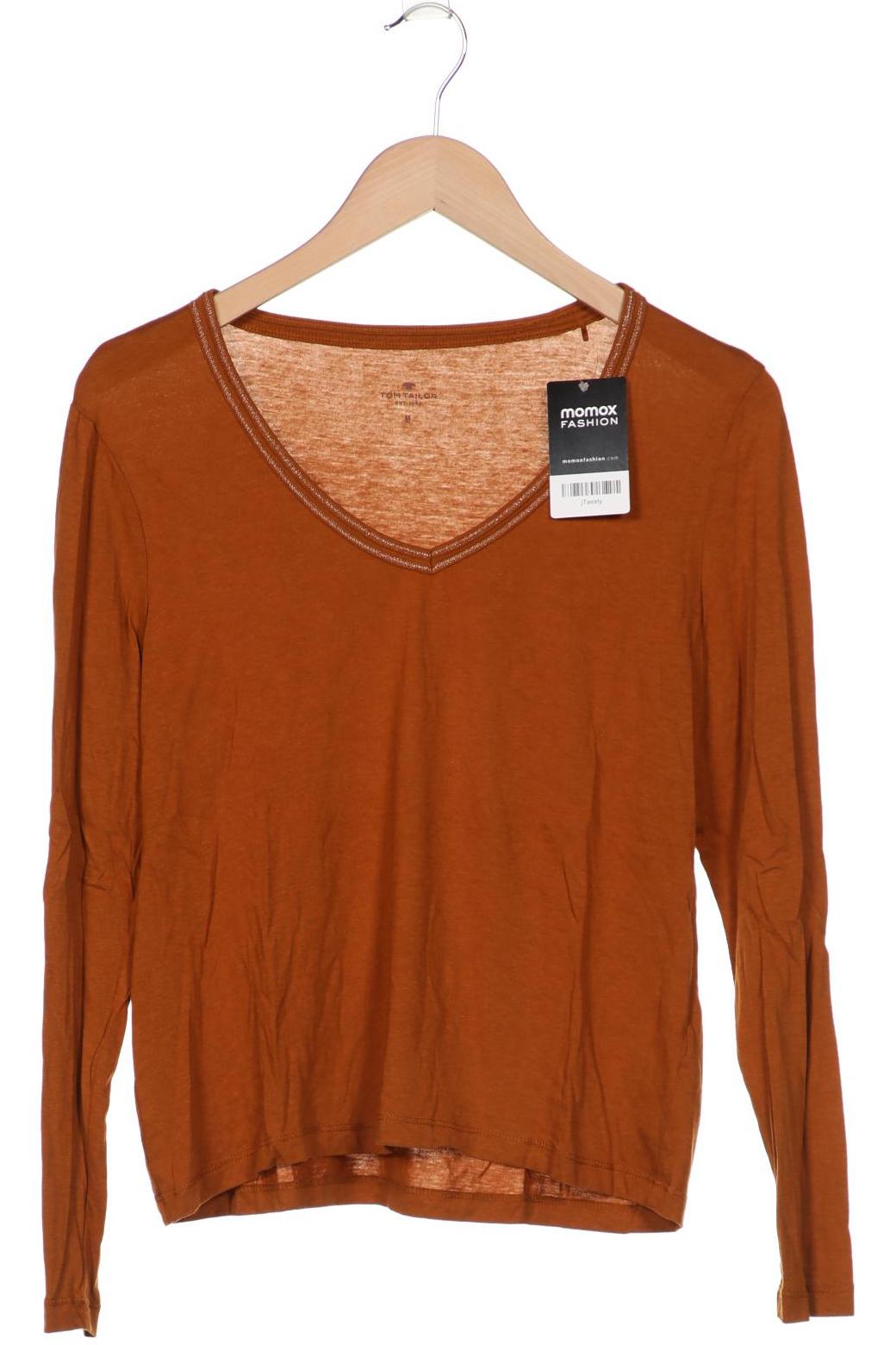 

Tom Tailor Damen Langarmshirt, braun, Gr. 38