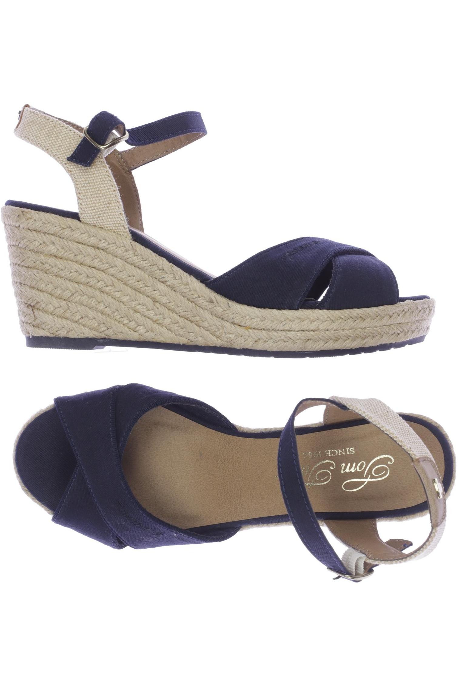 

Tom Tailor Damen Sandale, marineblau, Gr. 37