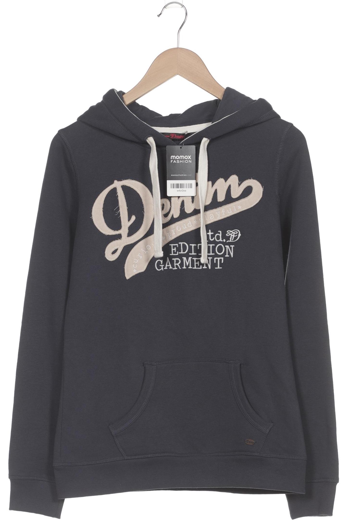 

Tom Tailor Damen Kapuzenpullover, marineblau, Gr. 38